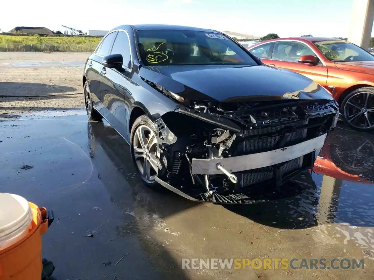 1 Photograph of a damaged car W1K3G4EB3LW043698 MERCEDES-BENZ A-CLASS 2020