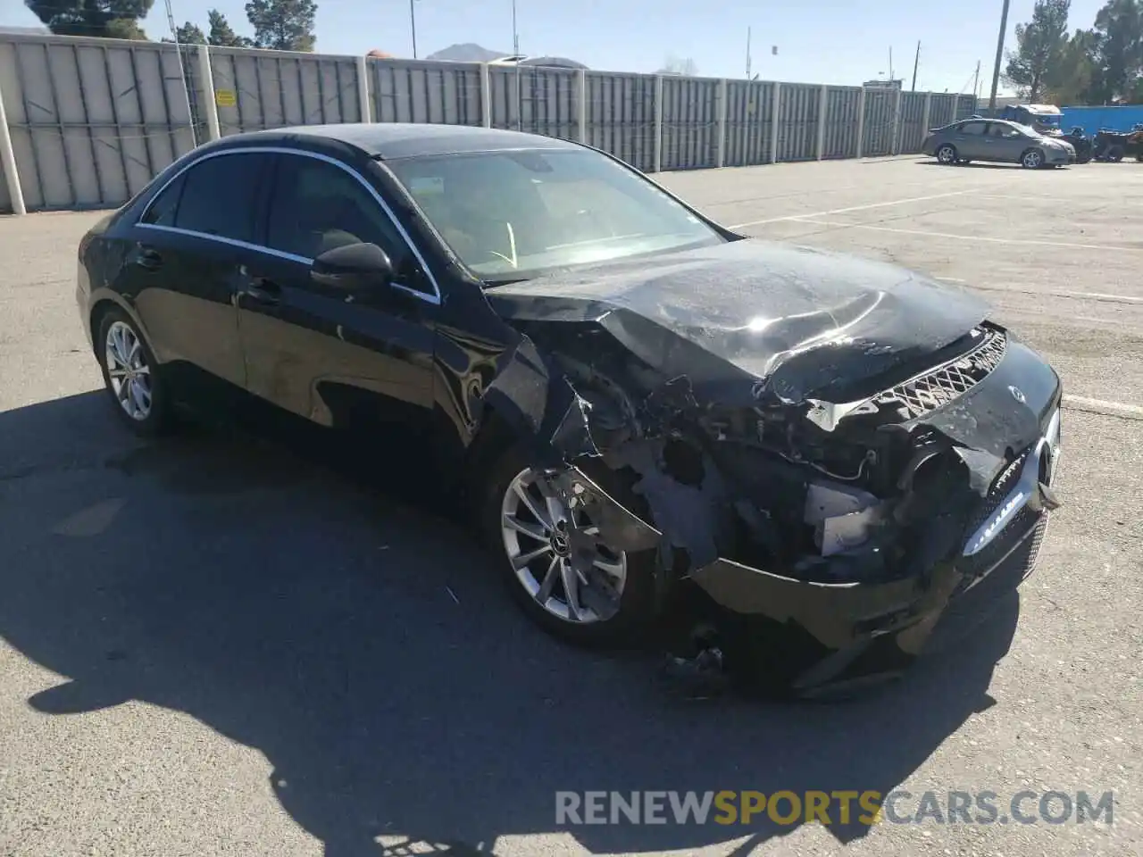 1 Photograph of a damaged car W1K3G4EB4LW045573 MERCEDES-BENZ A-CLASS 2020