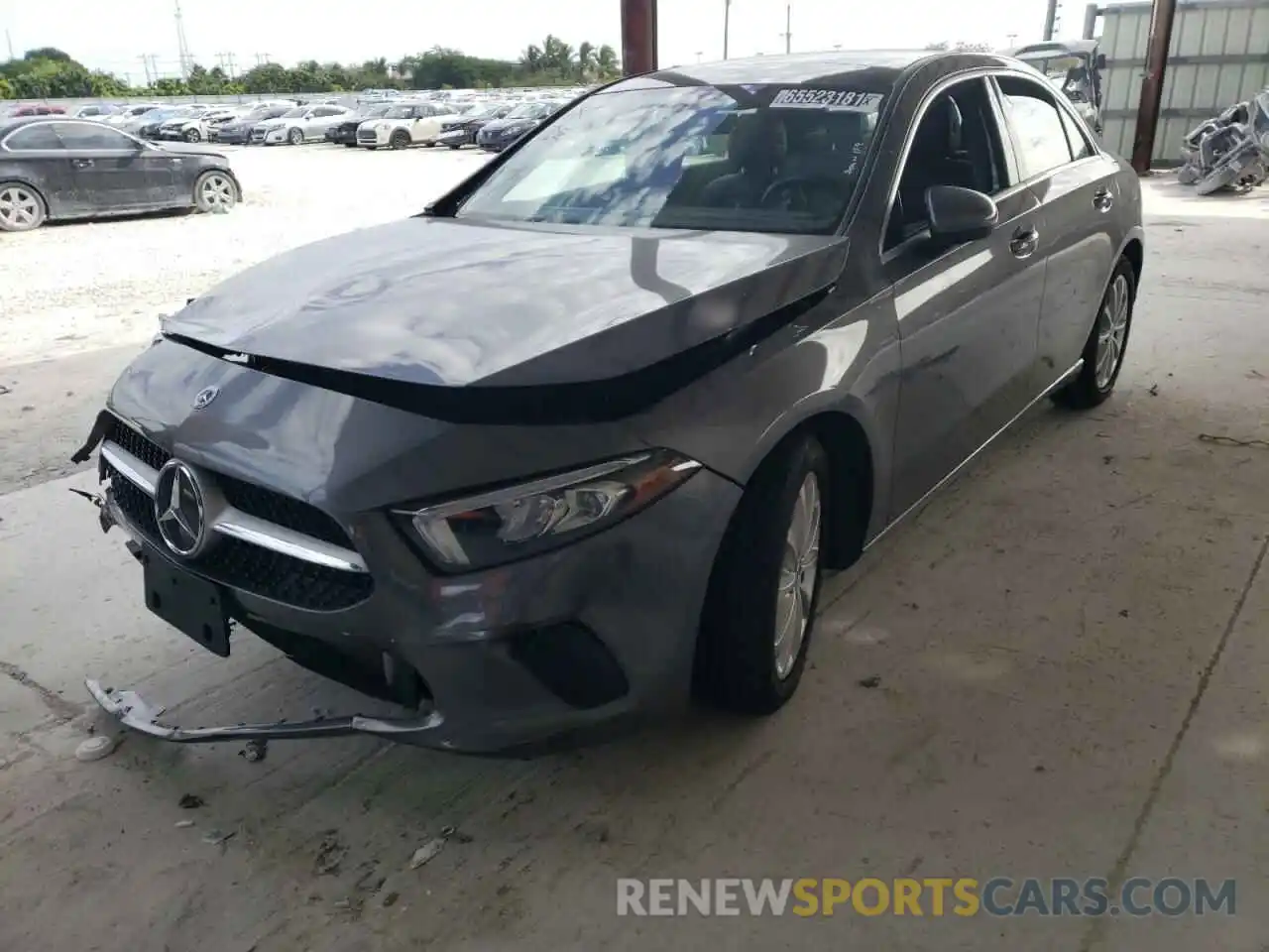 2 Photograph of a damaged car W1K3G4EB5LJ201150 MERCEDES-BENZ A-CLASS 2020