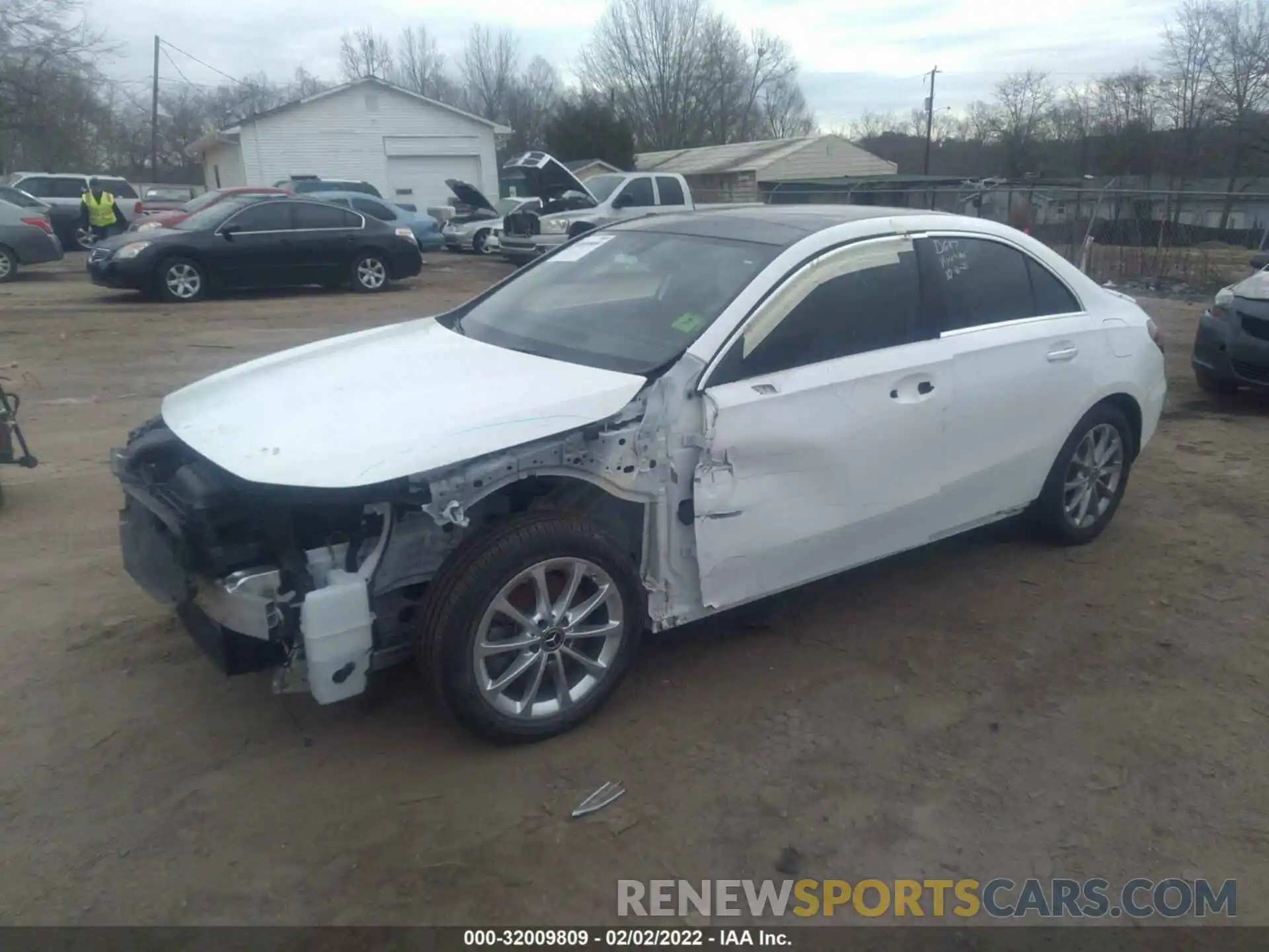 2 Photograph of a damaged car W1K3G4EB5LJ230115 MERCEDES-BENZ A-CLASS 2020