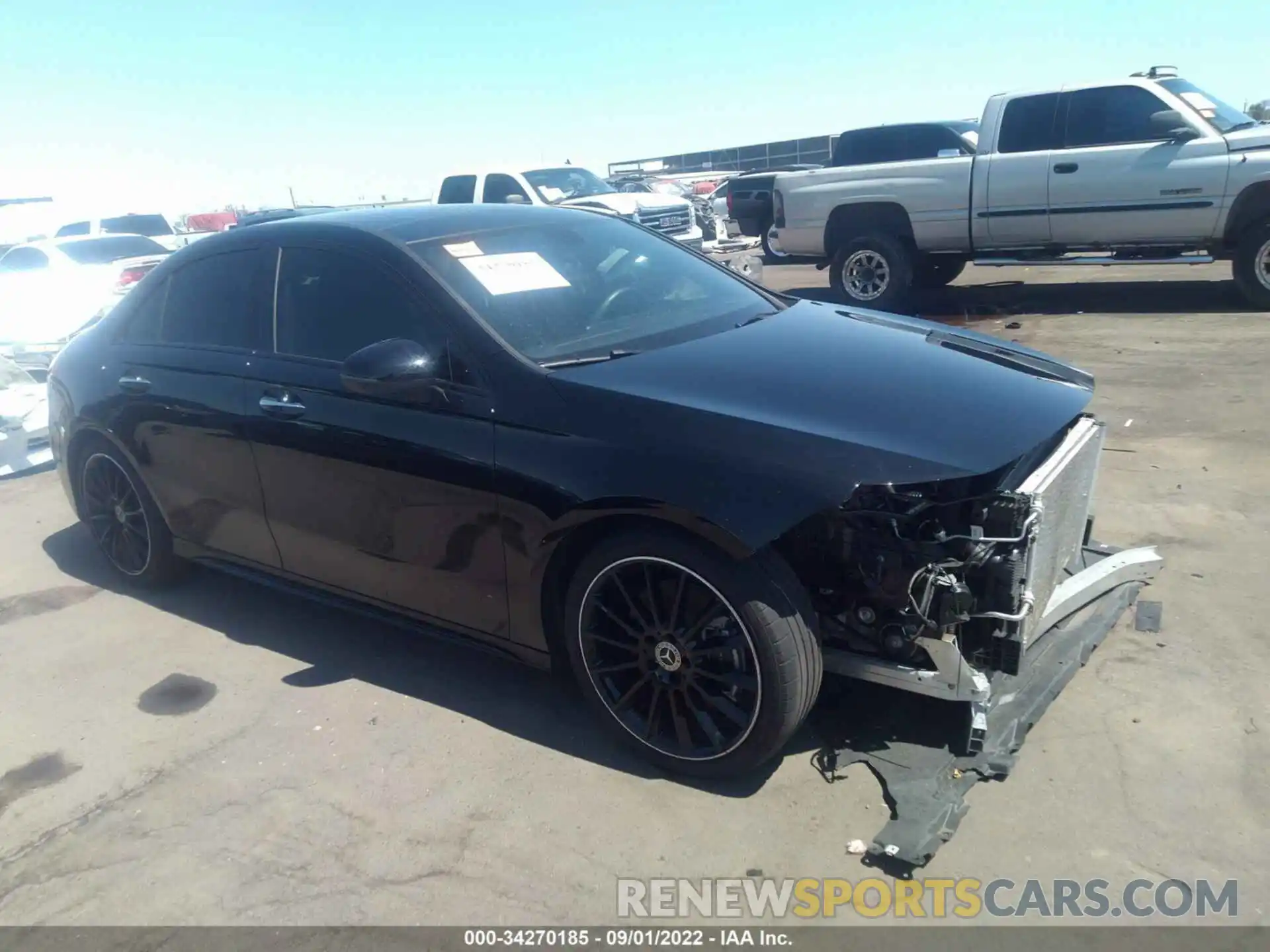 1 Photograph of a damaged car W1K3G4EB5LJ234097 MERCEDES-BENZ A-CLASS 2020