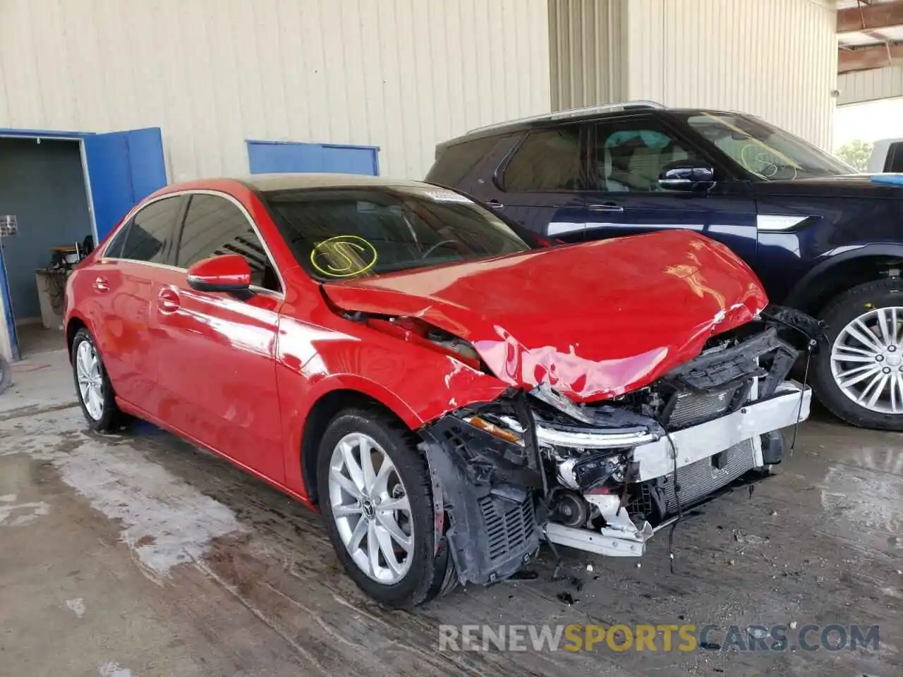 1 Photograph of a damaged car W1K3G4EB5LW047235 MERCEDES-BENZ A-CLASS 2020