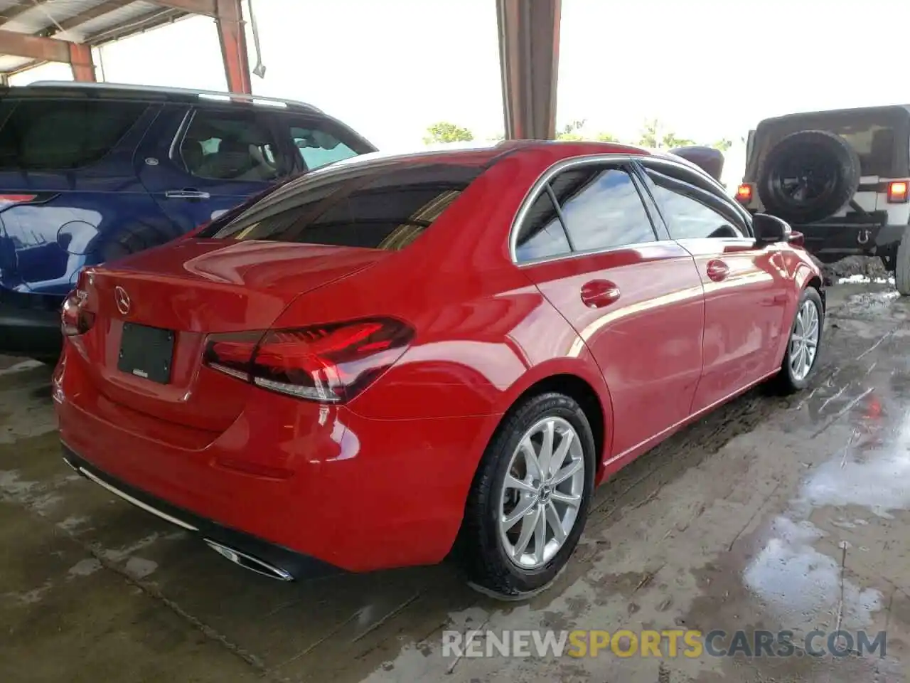 4 Photograph of a damaged car W1K3G4EB5LW047235 MERCEDES-BENZ A-CLASS 2020