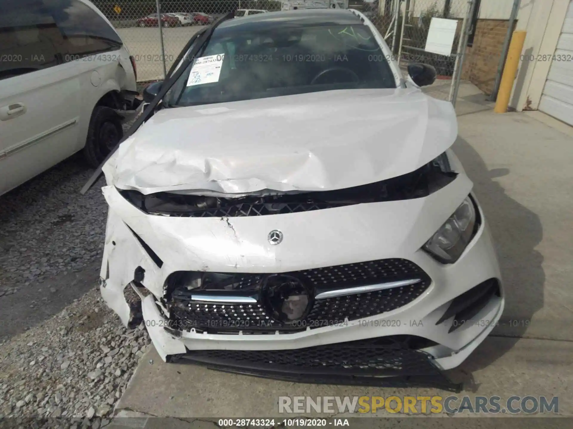 6 Photograph of a damaged car W1K3G4EB6LJ200508 MERCEDES-BENZ A-CLASS 2020