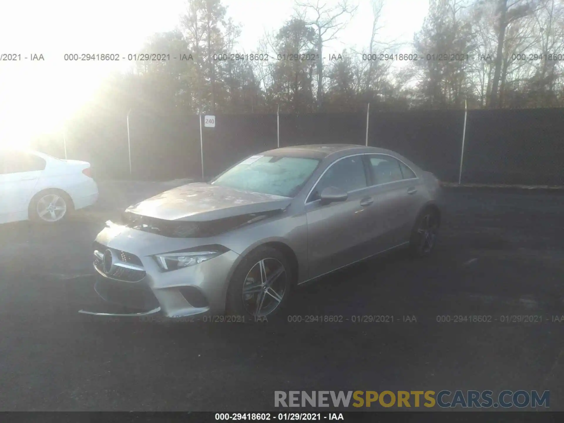 2 Photograph of a damaged car W1K3G4EB6LJ212030 MERCEDES-BENZ A-CLASS 2020