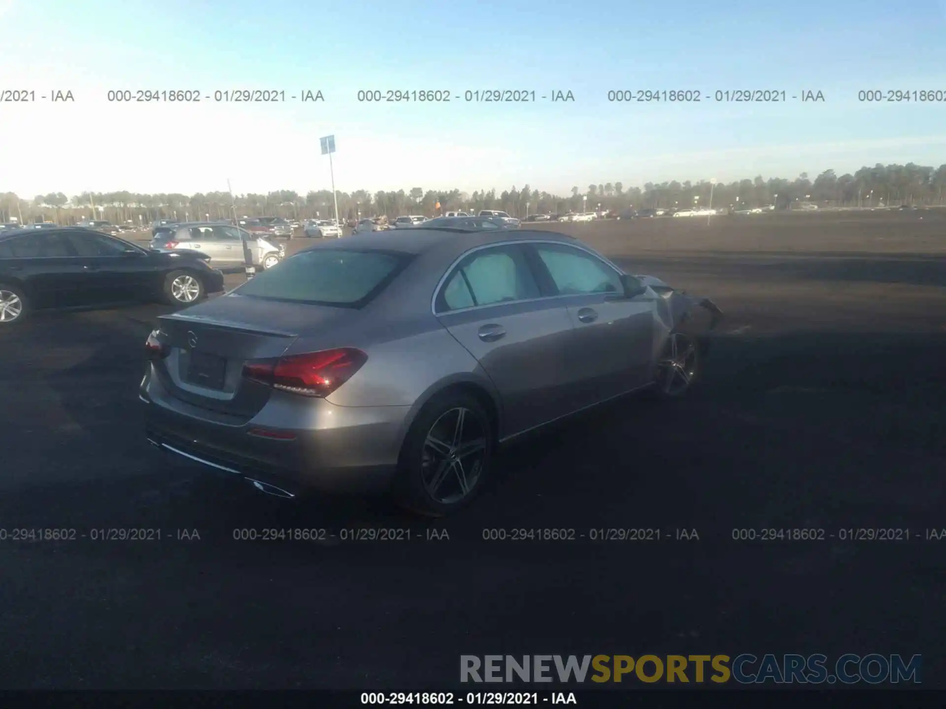 4 Photograph of a damaged car W1K3G4EB6LJ212030 MERCEDES-BENZ A-CLASS 2020