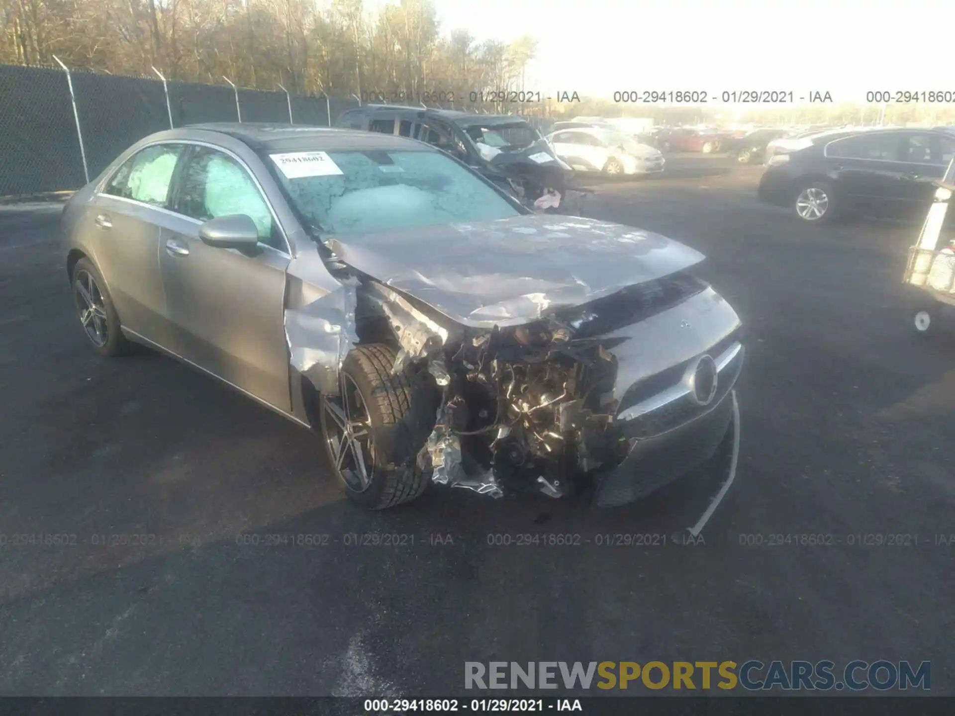 6 Photograph of a damaged car W1K3G4EB6LJ212030 MERCEDES-BENZ A-CLASS 2020