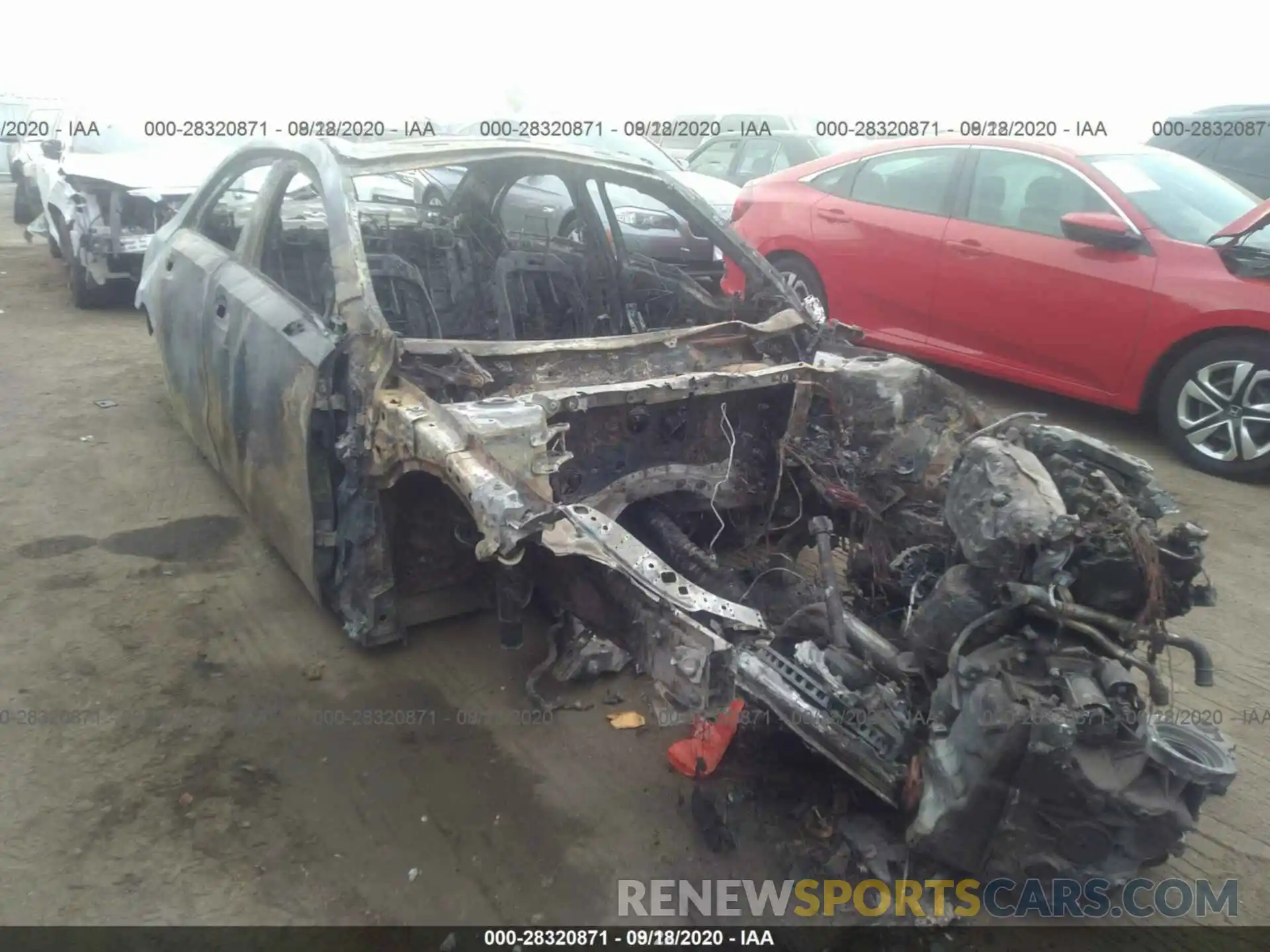 11 Photograph of a damaged car W1K3G4EB6LJ214859 MERCEDES-BENZ A-CLASS 2020