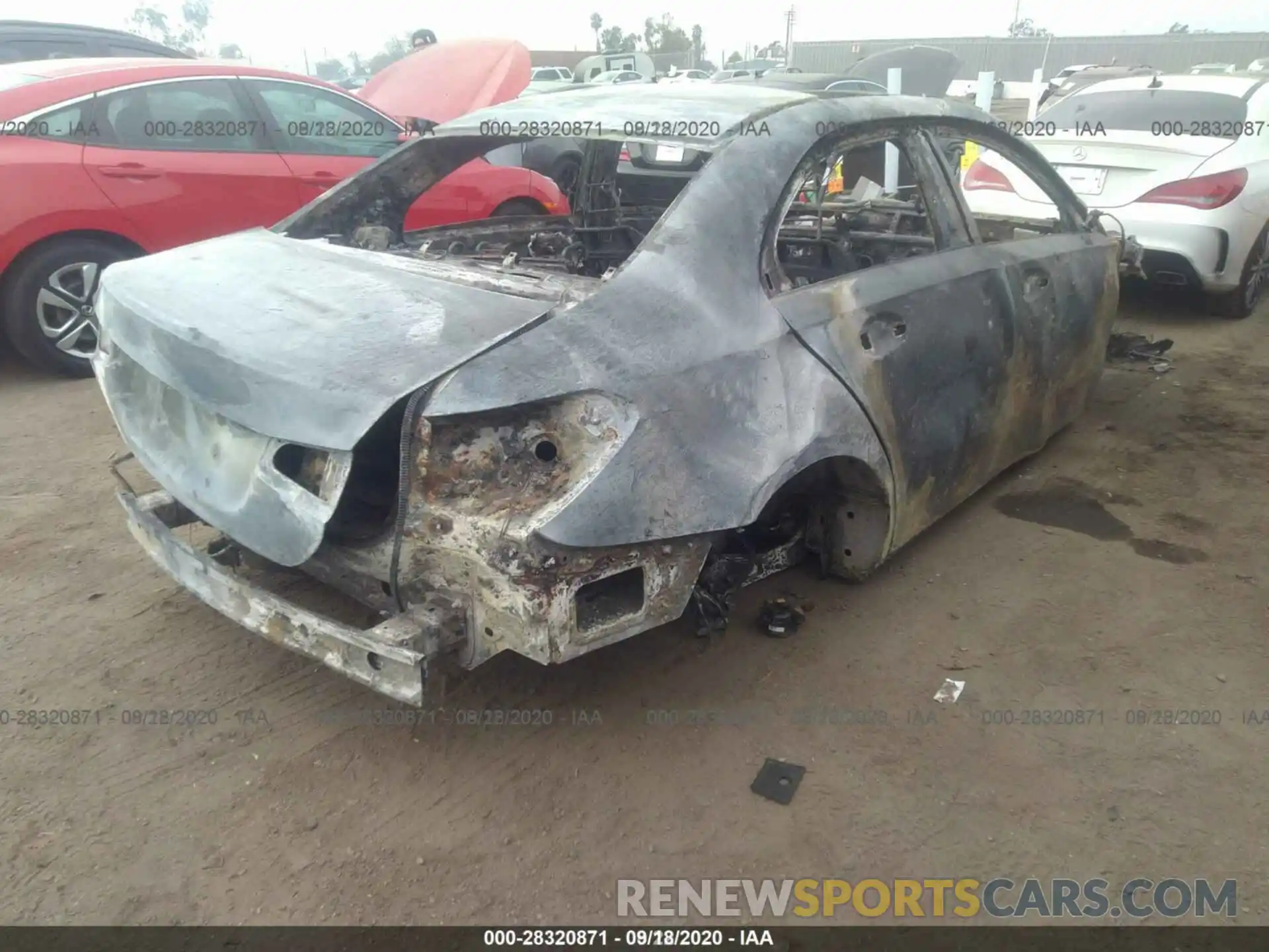 14 Photograph of a damaged car W1K3G4EB6LJ214859 MERCEDES-BENZ A-CLASS 2020