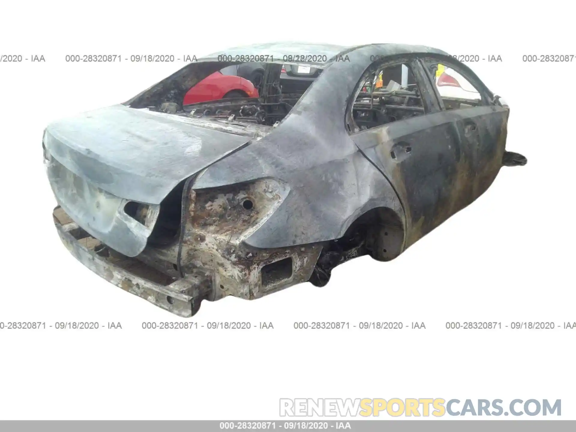 4 Photograph of a damaged car W1K3G4EB6LJ214859 MERCEDES-BENZ A-CLASS 2020