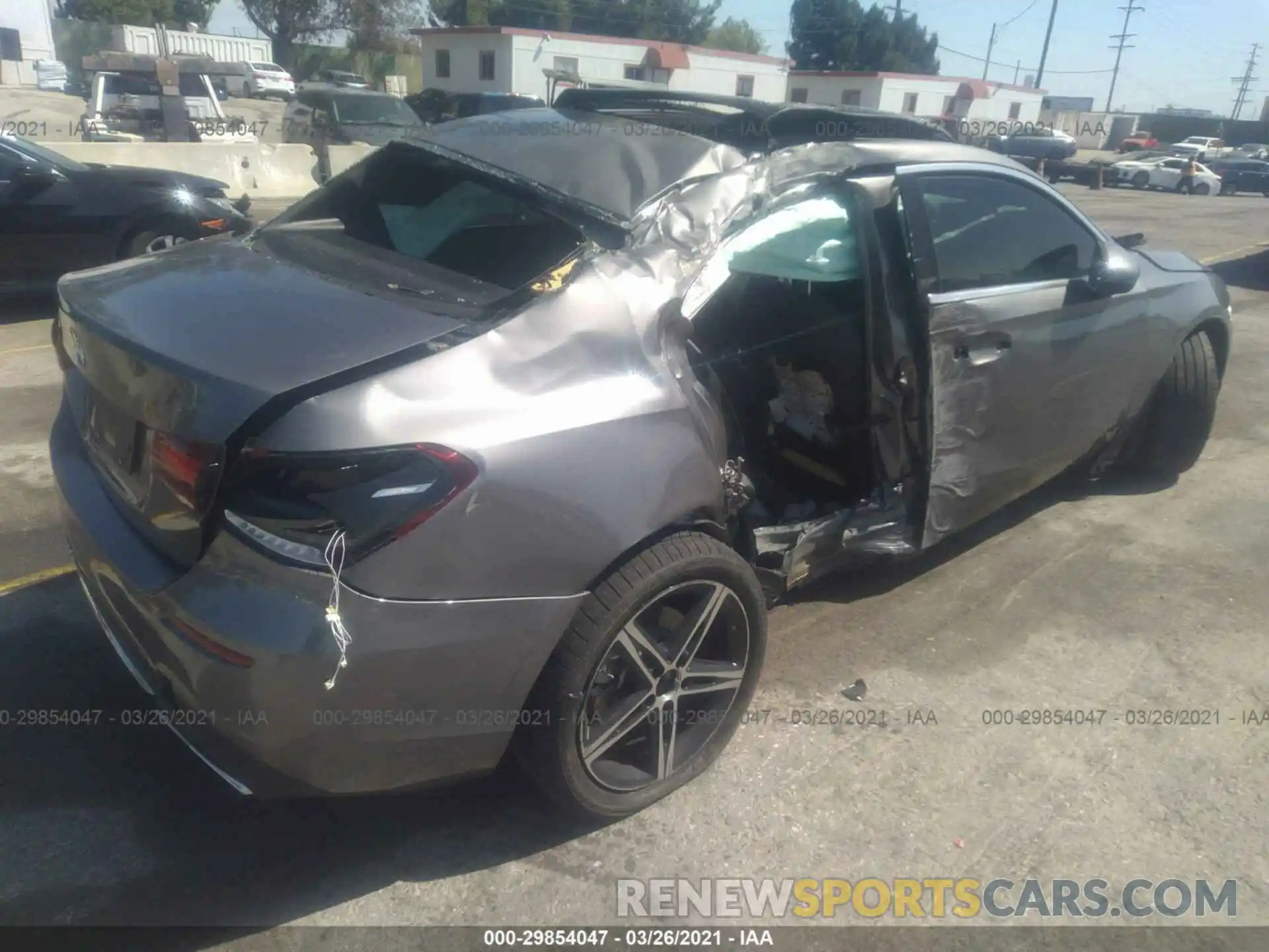 4 Photograph of a damaged car W1K3G4EB6LJ221567 MERCEDES-BENZ A-CLASS 2020