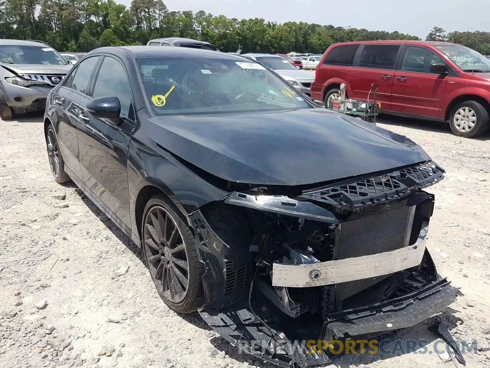 1 Photograph of a damaged car W1K3G4EB6LW045459 MERCEDES-BENZ A-CLASS 2020