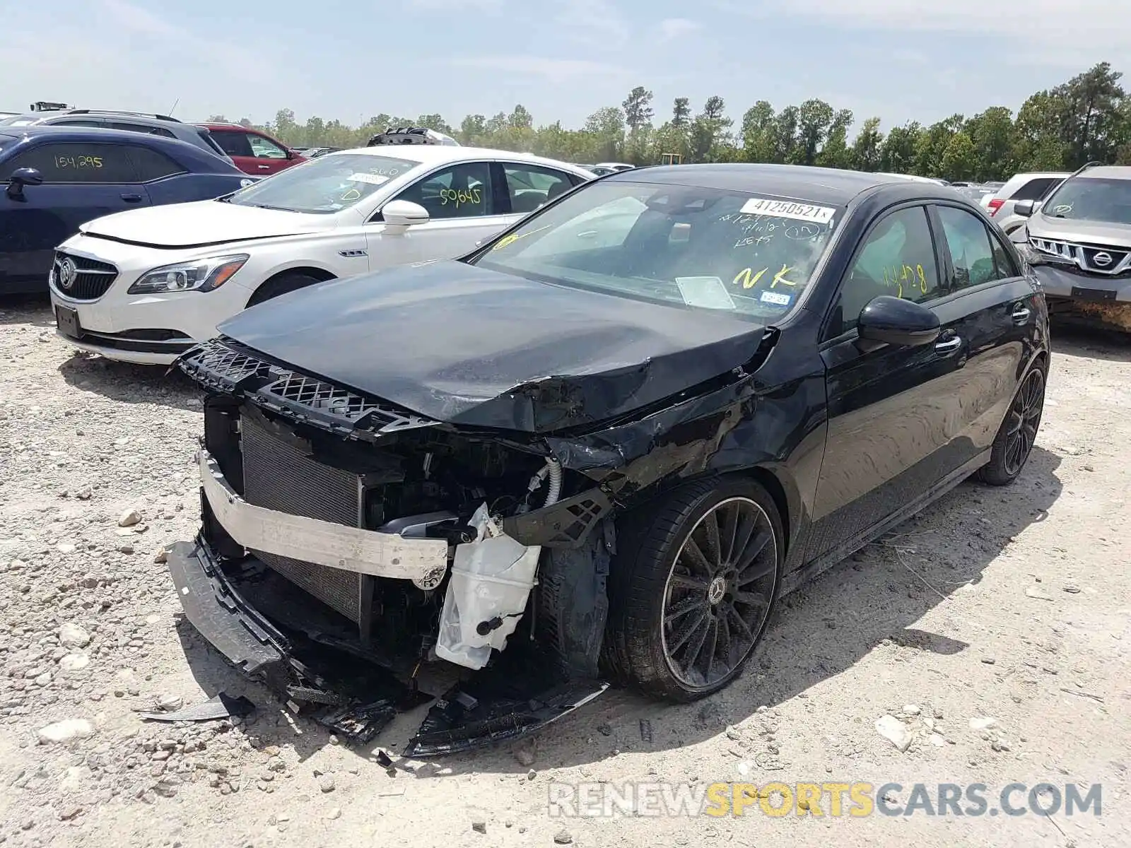 2 Photograph of a damaged car W1K3G4EB6LW045459 MERCEDES-BENZ A-CLASS 2020