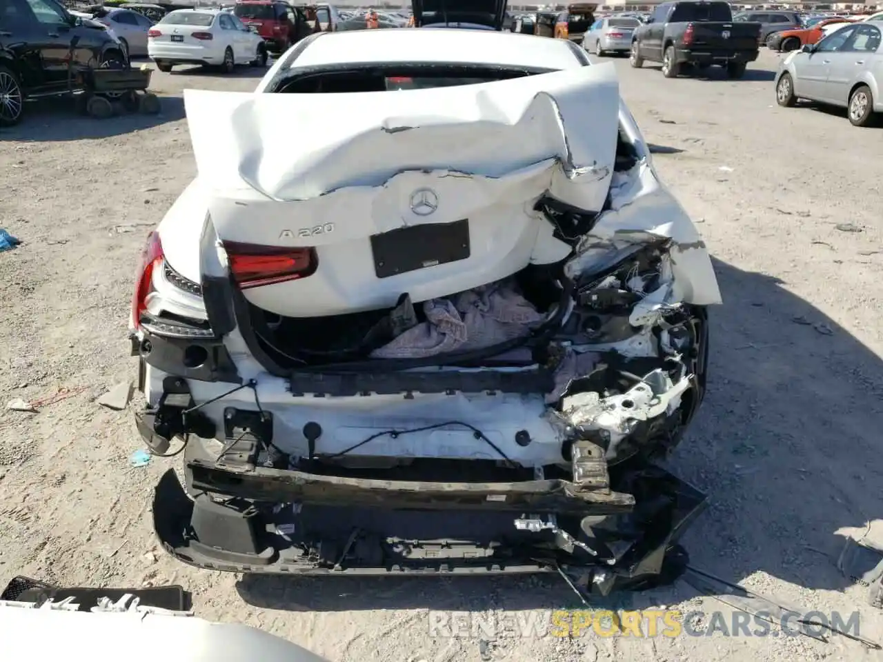 9 Photograph of a damaged car W1K3G4EB6LW045848 MERCEDES-BENZ A-CLASS 2020