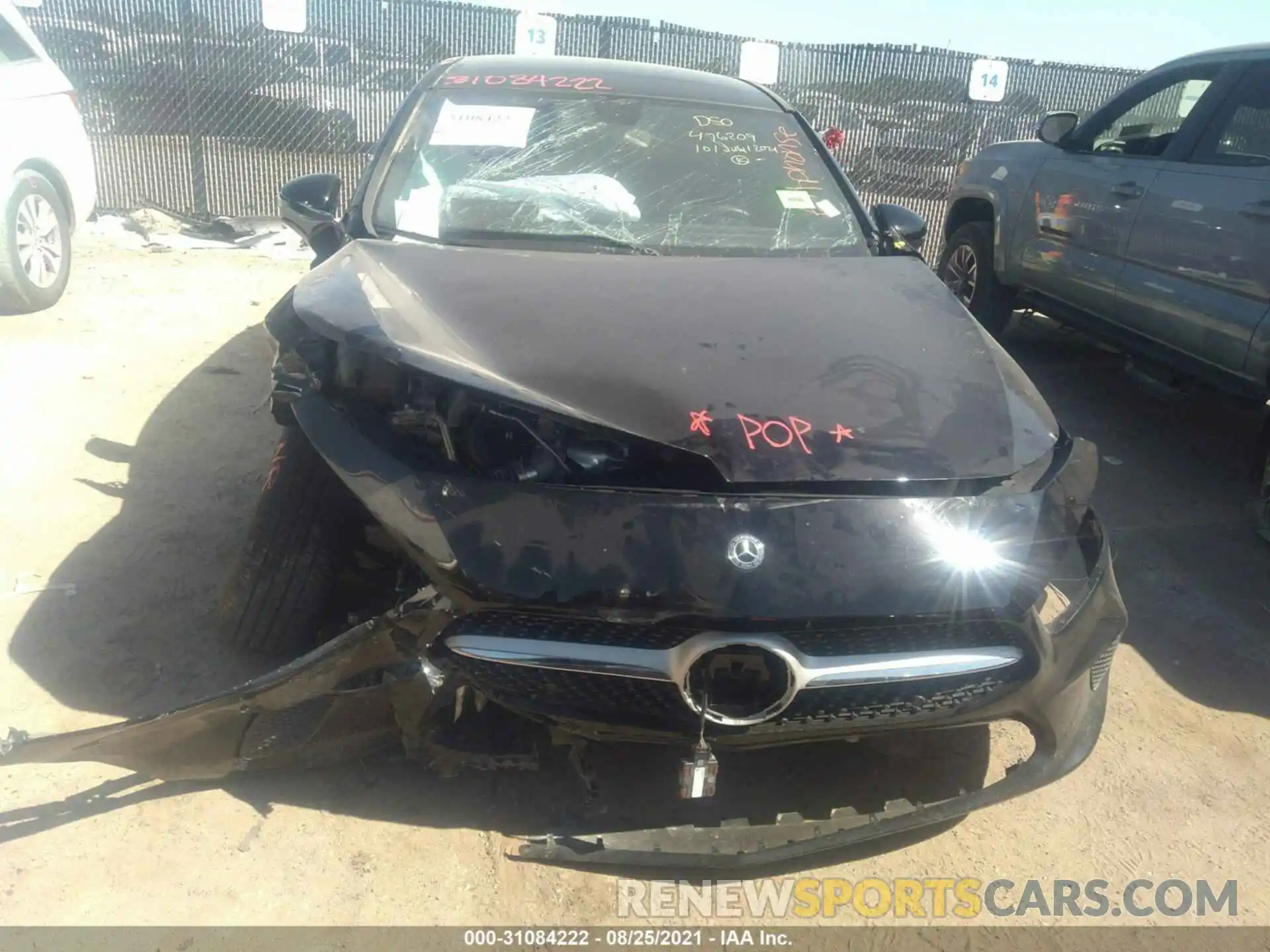 6 Photograph of a damaged car W1K3G4EB7LJ198364 MERCEDES-BENZ A-CLASS 2020