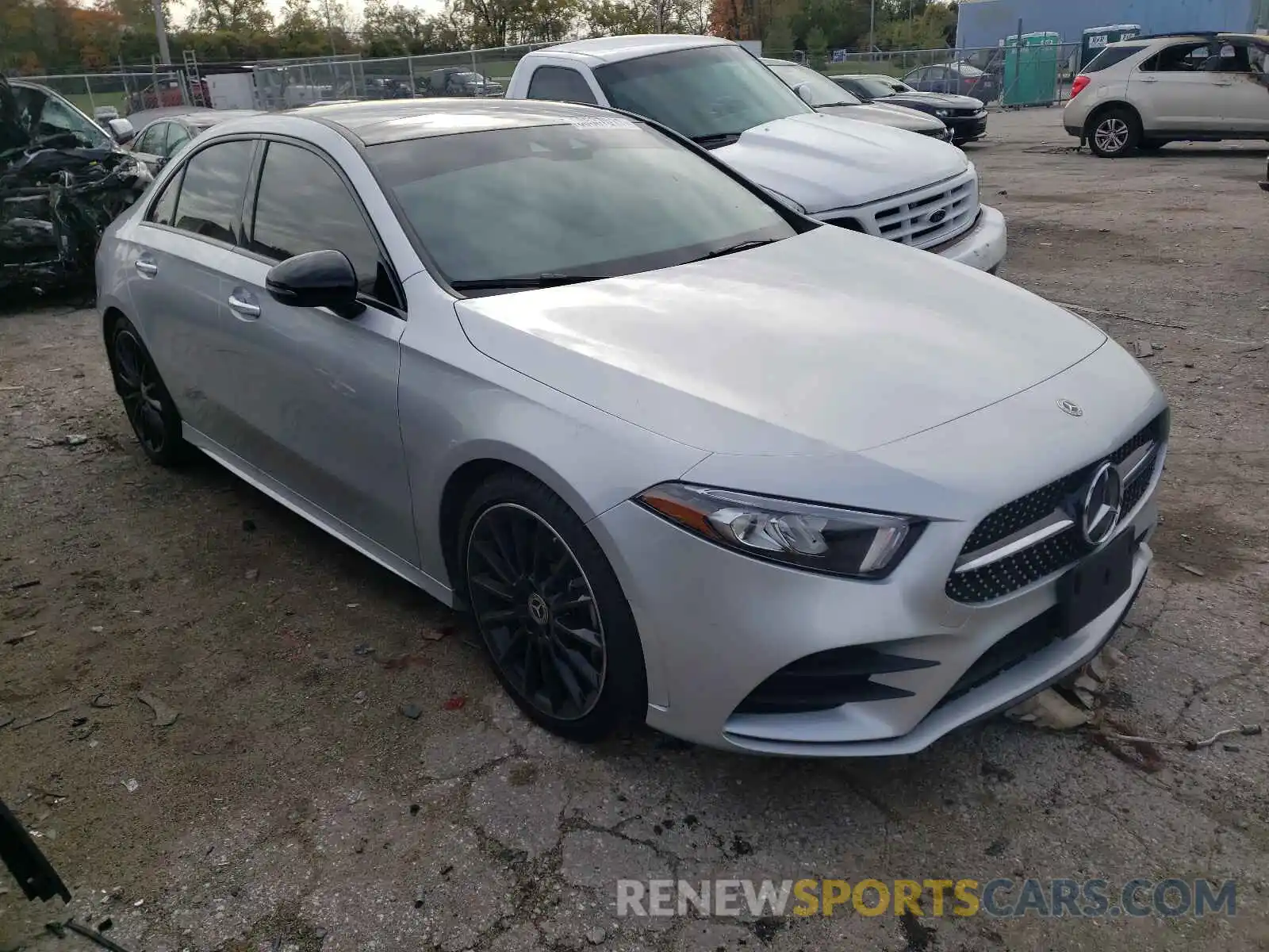 1 Photograph of a damaged car W1K3G4EB7LJ204454 MERCEDES-BENZ A-CLASS 2020