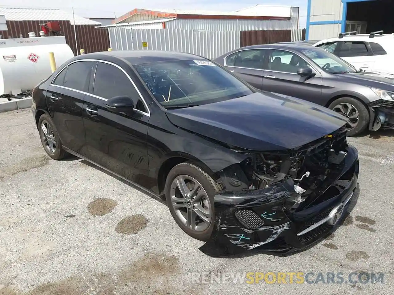 1 Photograph of a damaged car W1K3G4EB7LJ220427 MERCEDES-BENZ A-CLASS 2020