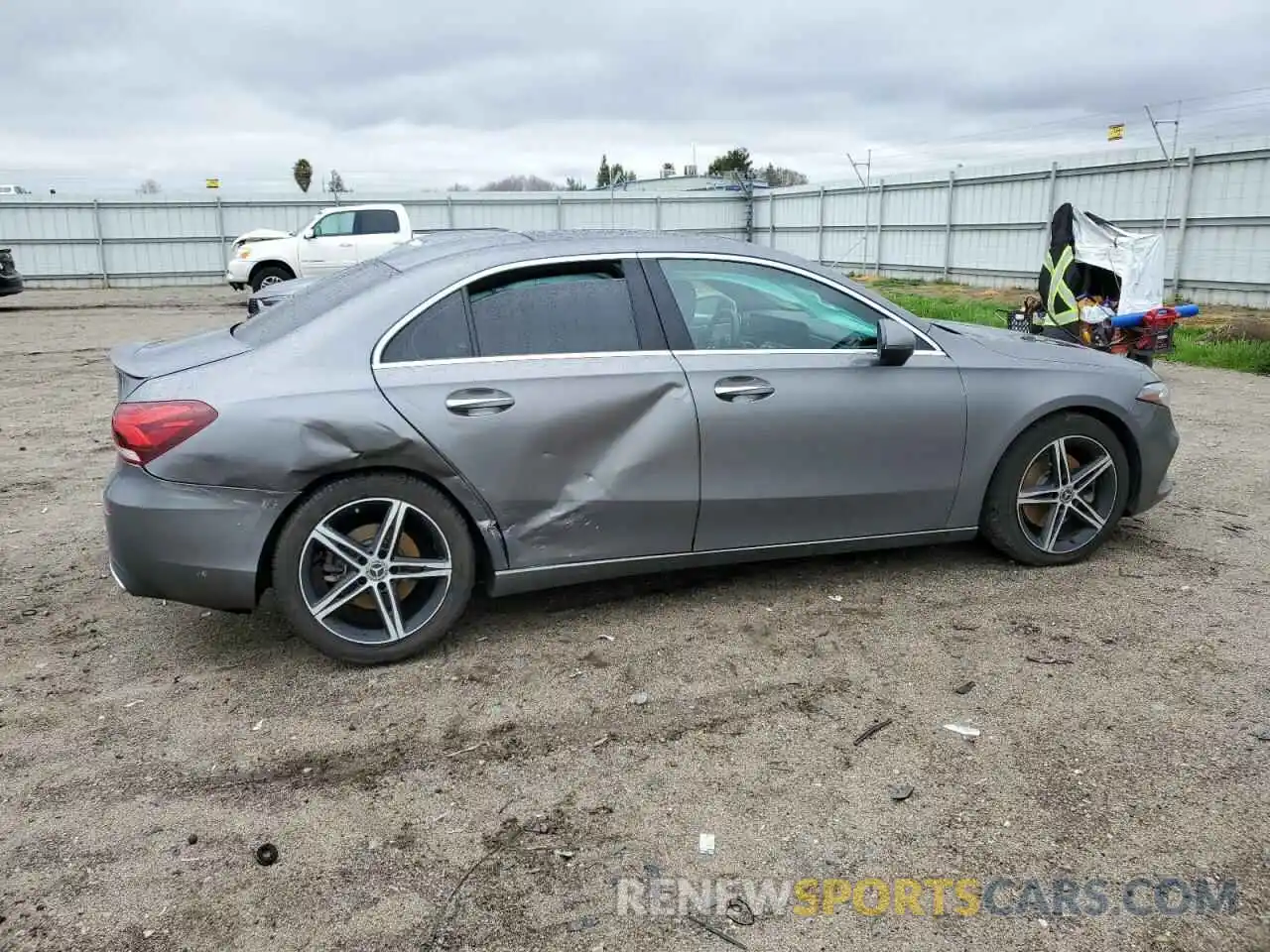 3 Photograph of a damaged car W1K3G4EB7LJ228530 MERCEDES-BENZ A-CLASS 2020