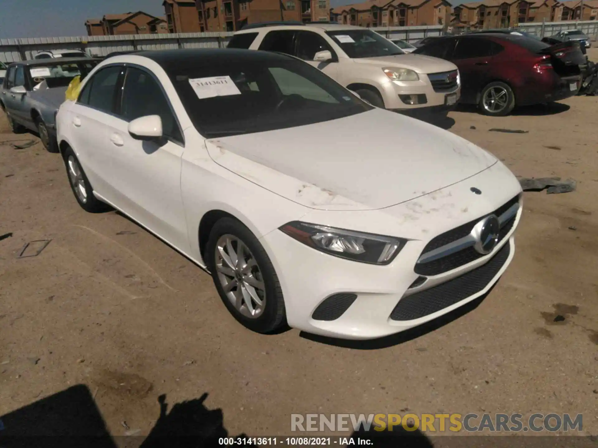 1 Photograph of a damaged car W1K3G4EB8LJ209100 MERCEDES-BENZ A-CLASS 2020