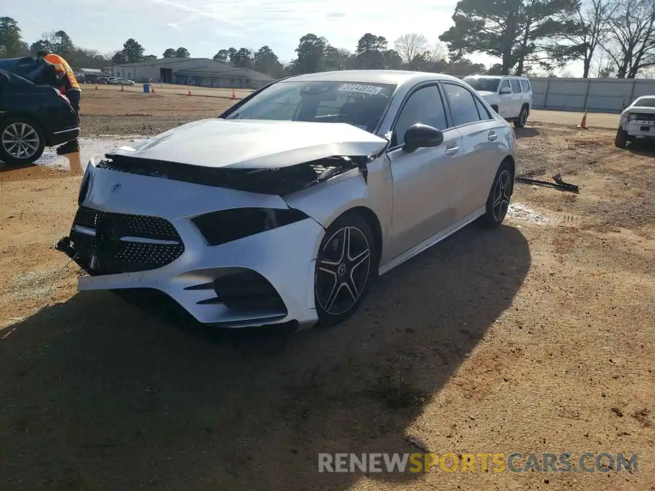 2 Photograph of a damaged car W1K3G4EB8LJ224910 MERCEDES-BENZ A-CLASS 2020