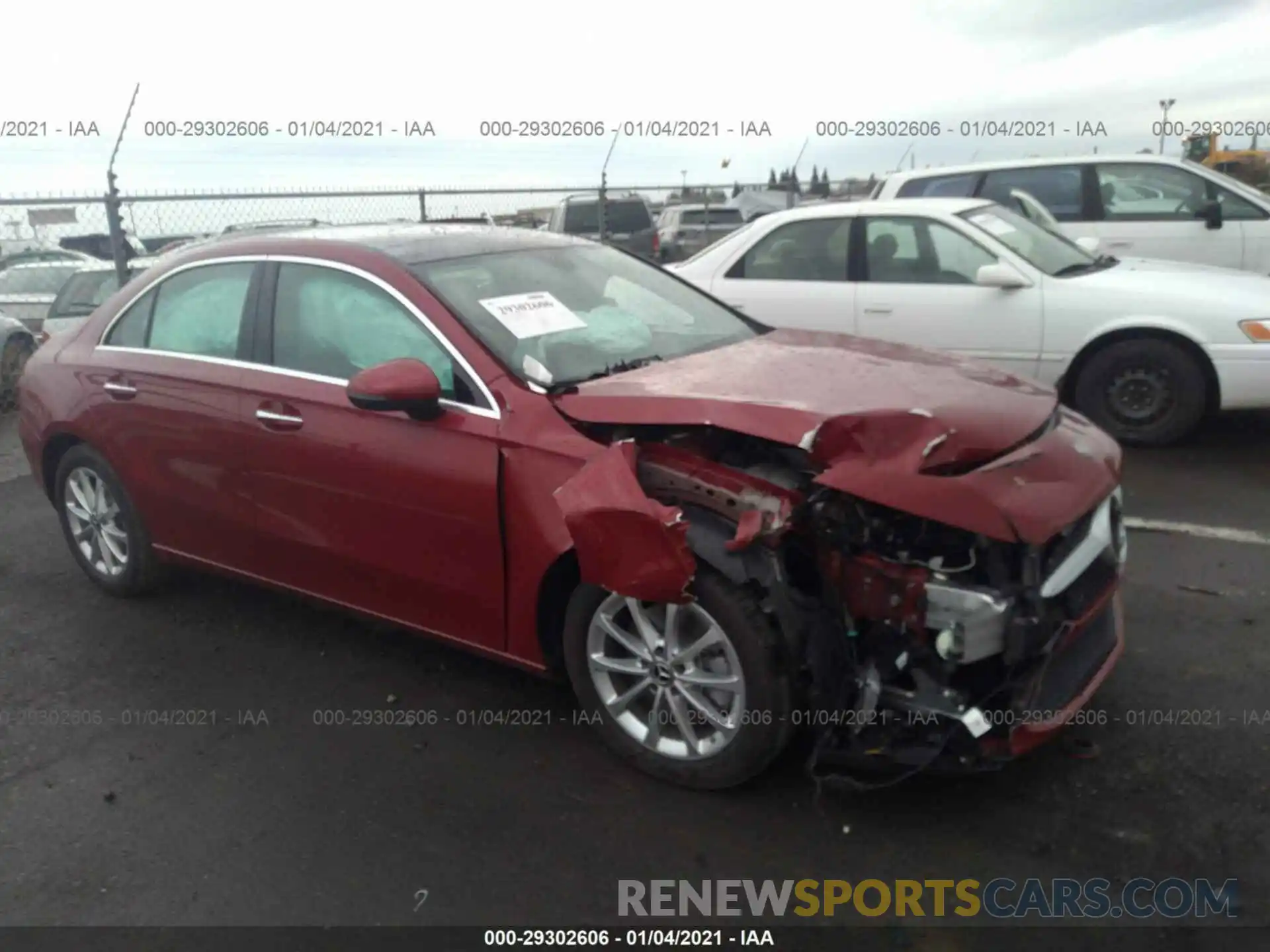 6 Photograph of a damaged car W1K3G4EB8LJ235793 MERCEDES-BENZ A-CLASS 2020