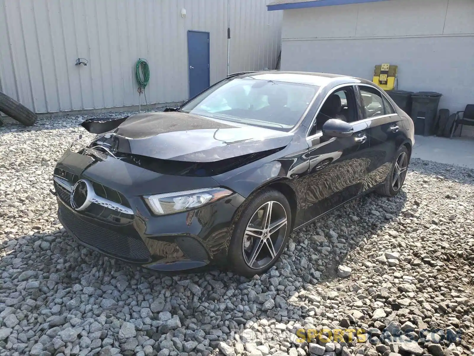 2 Photograph of a damaged car W1K3G4EB8LJ237446 MERCEDES-BENZ A-CLASS 2020