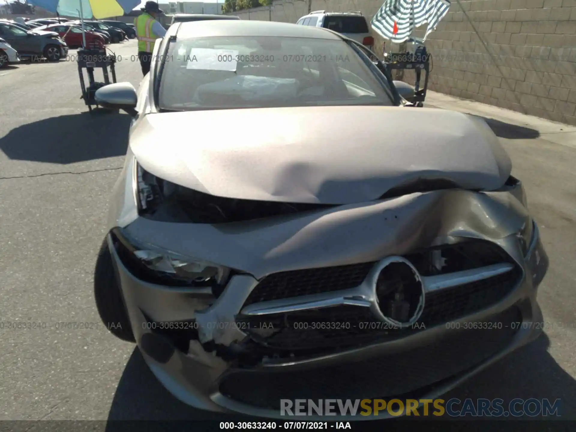 6 Photograph of a damaged car W1K3G4EB8LJ237964 MERCEDES-BENZ A-CLASS 2020