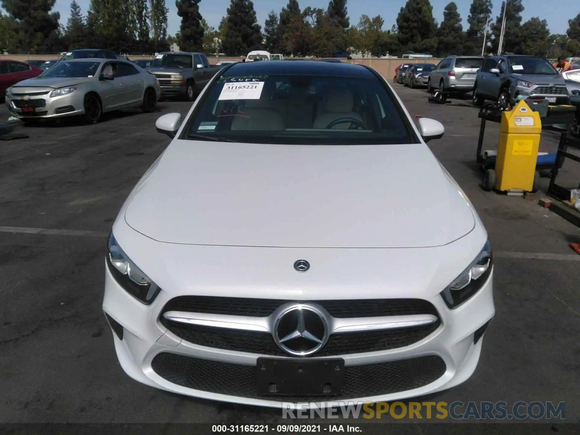 6 Photograph of a damaged car W1K3G4EB8LJ238662 MERCEDES-BENZ A-CLASS 2020