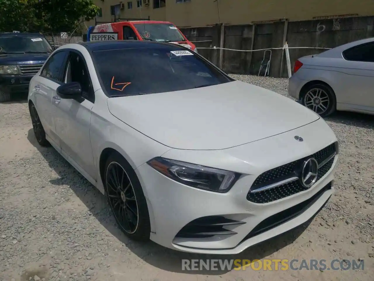 1 Photograph of a damaged car W1K3G4EB8LW044524 MERCEDES-BENZ A-CLASS 2020