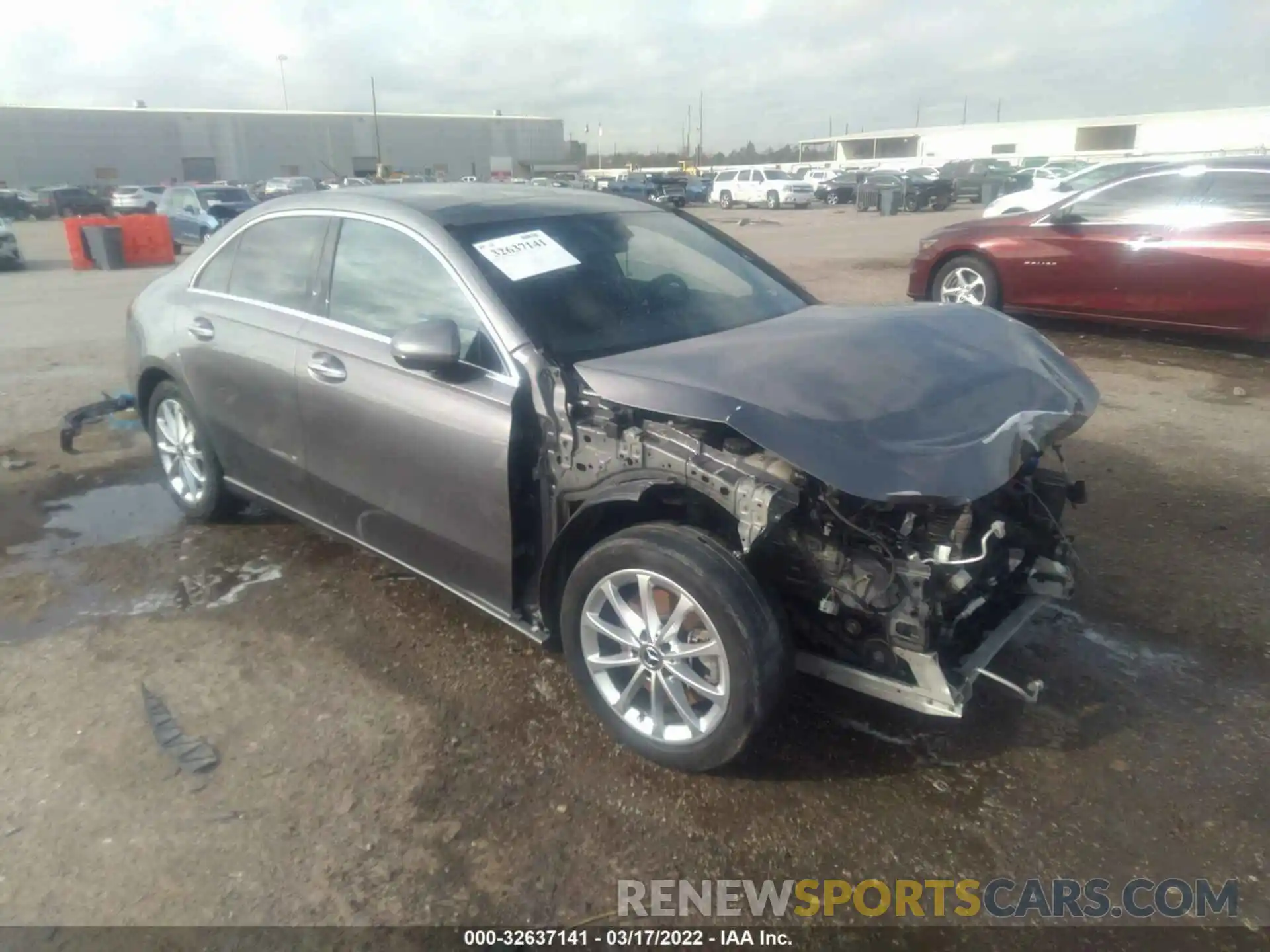 1 Photograph of a damaged car W1K3G4EB8LW044569 MERCEDES-BENZ A-CLASS 2020