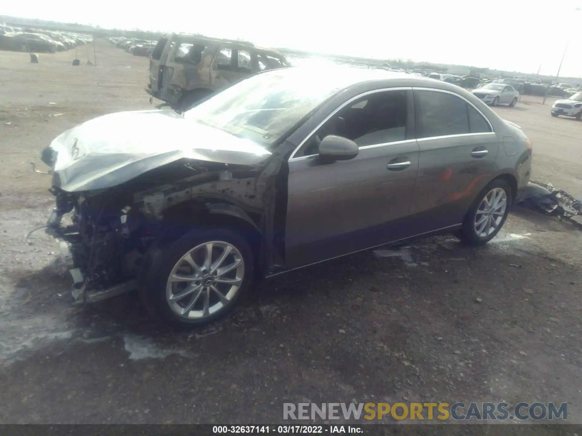 2 Photograph of a damaged car W1K3G4EB8LW044569 MERCEDES-BENZ A-CLASS 2020