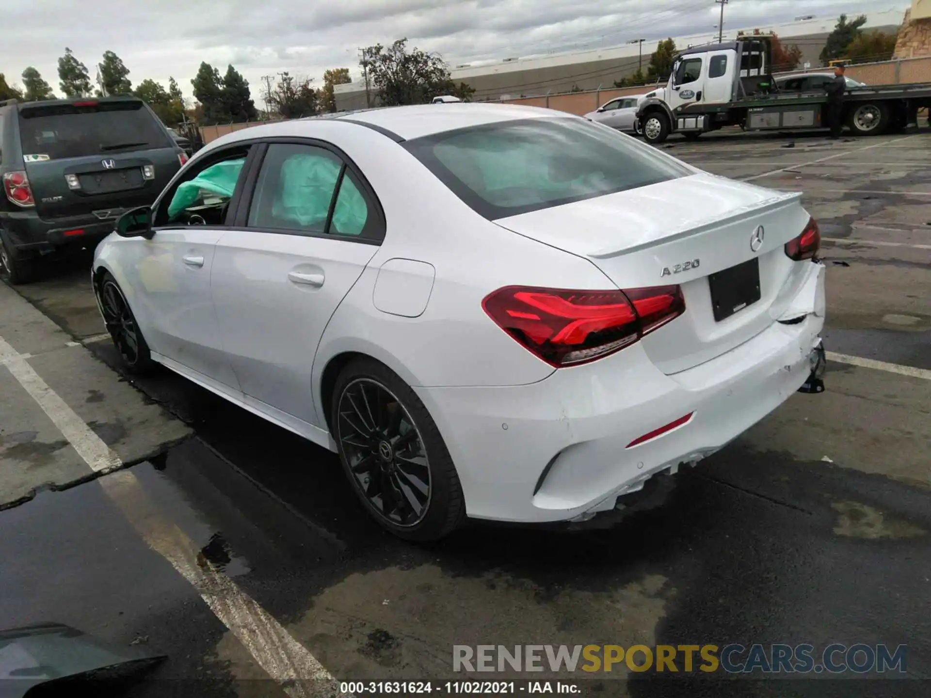 3 Photograph of a damaged car W1K3G4EB8LW046791 MERCEDES-BENZ A-CLASS 2020