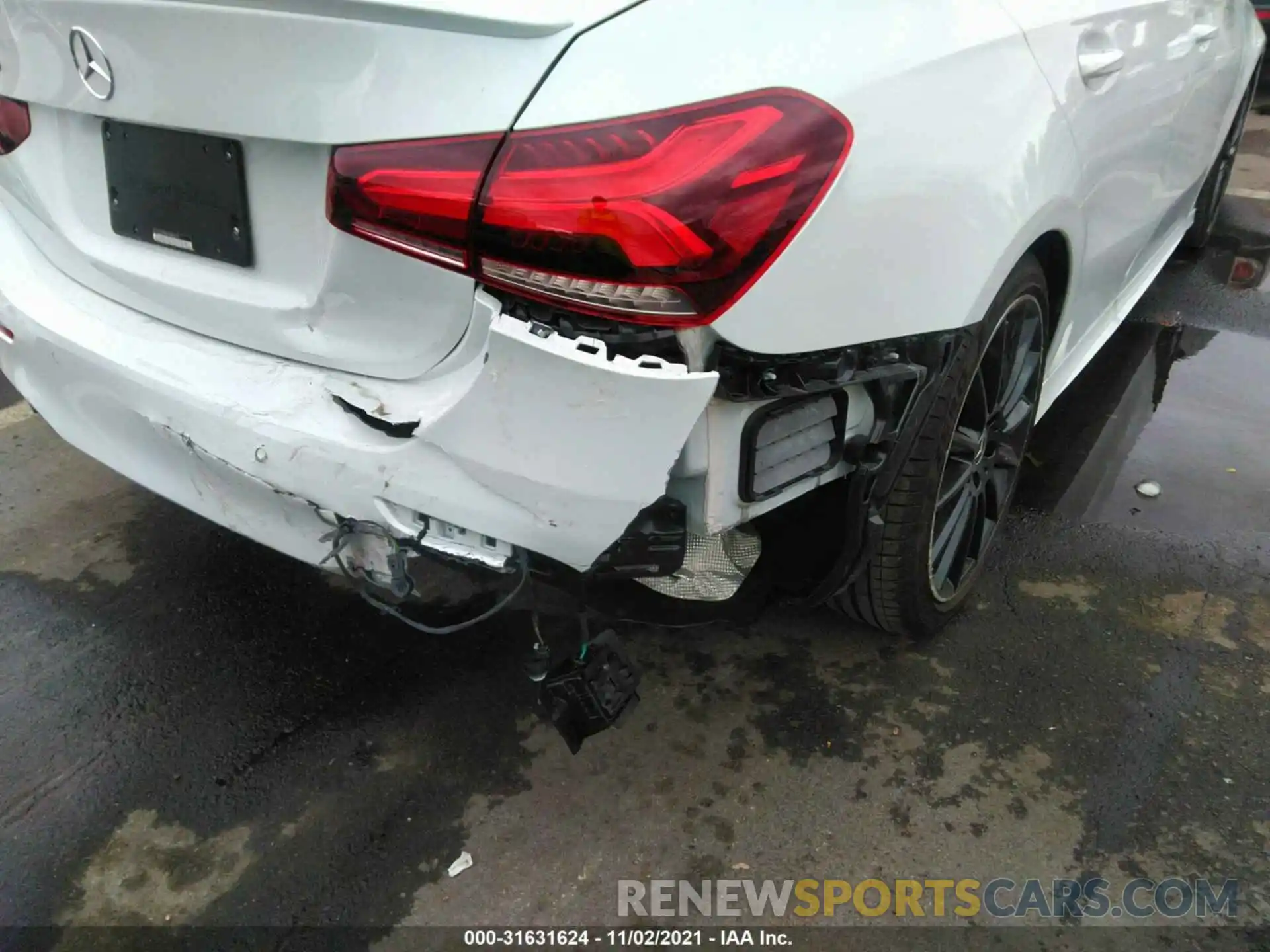 6 Photograph of a damaged car W1K3G4EB8LW046791 MERCEDES-BENZ A-CLASS 2020