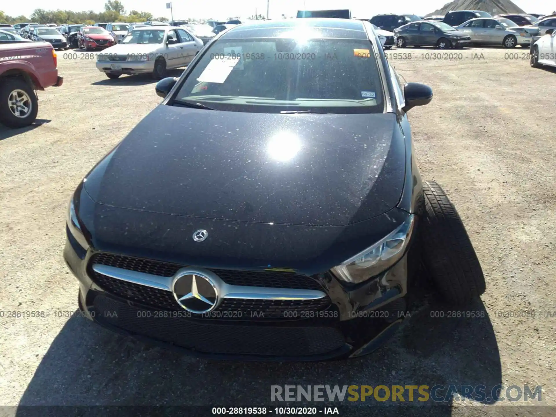 6 Photograph of a damaged car W1K3G4EB9LJ200938 MERCEDES-BENZ A-CLASS 2020