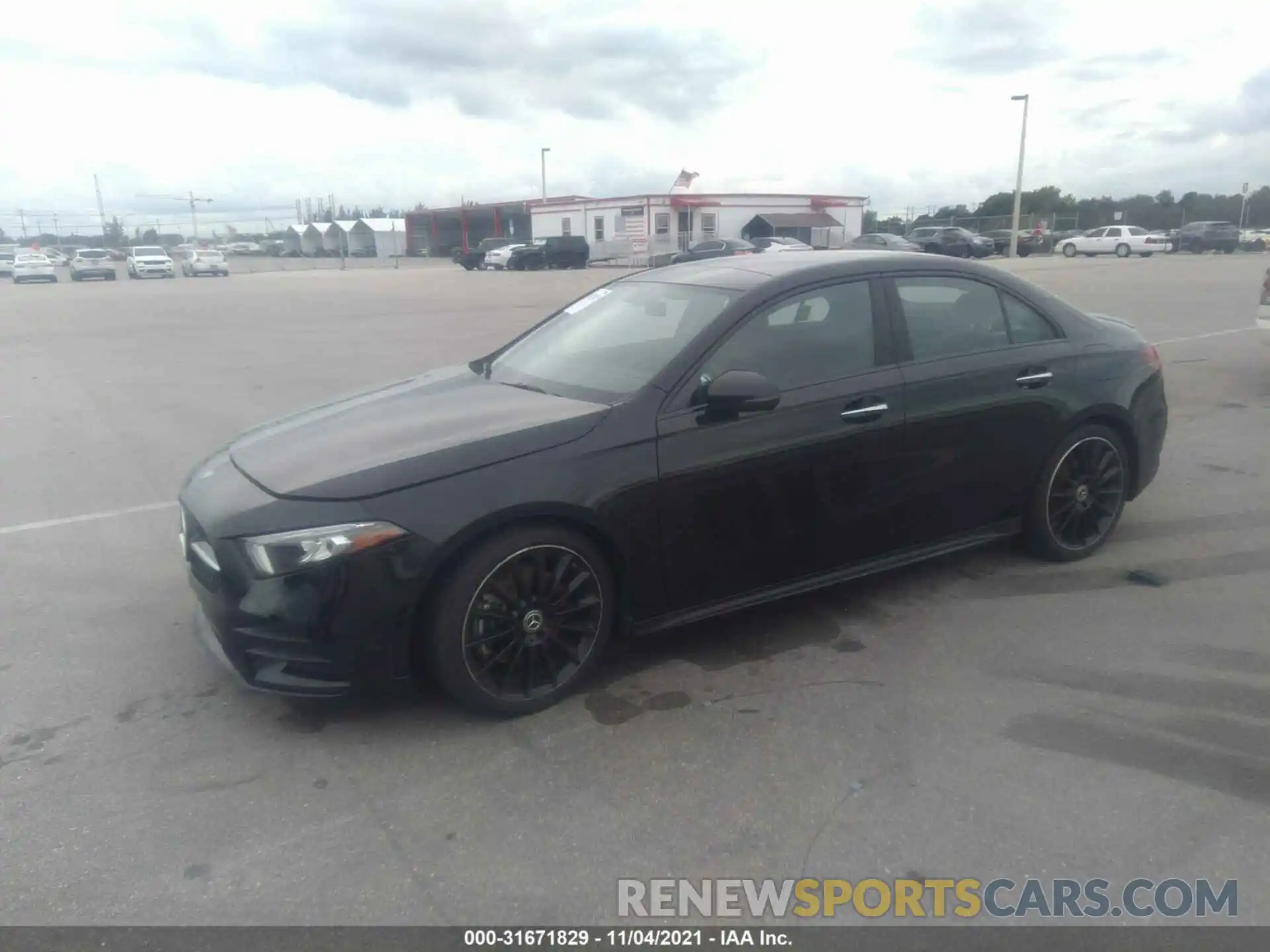 2 Photograph of a damaged car W1K3G4EB9LJ204939 MERCEDES-BENZ A-CLASS 2020