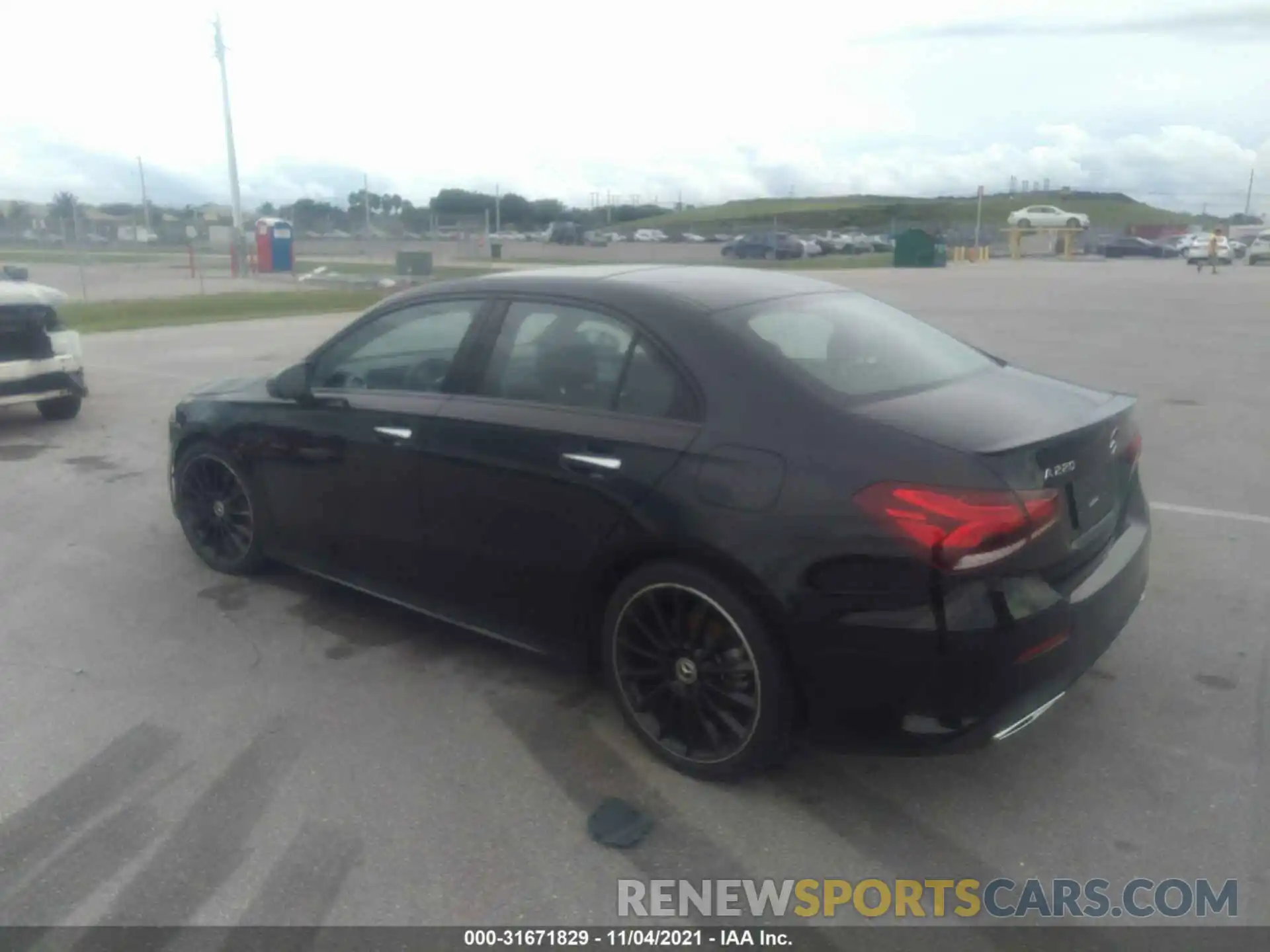 3 Photograph of a damaged car W1K3G4EB9LJ204939 MERCEDES-BENZ A-CLASS 2020