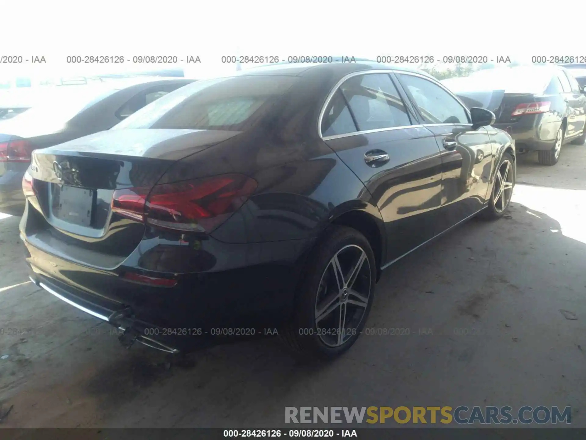 4 Photograph of a damaged car W1K3G4EB9LJ215763 MERCEDES-BENZ A-CLASS 2020