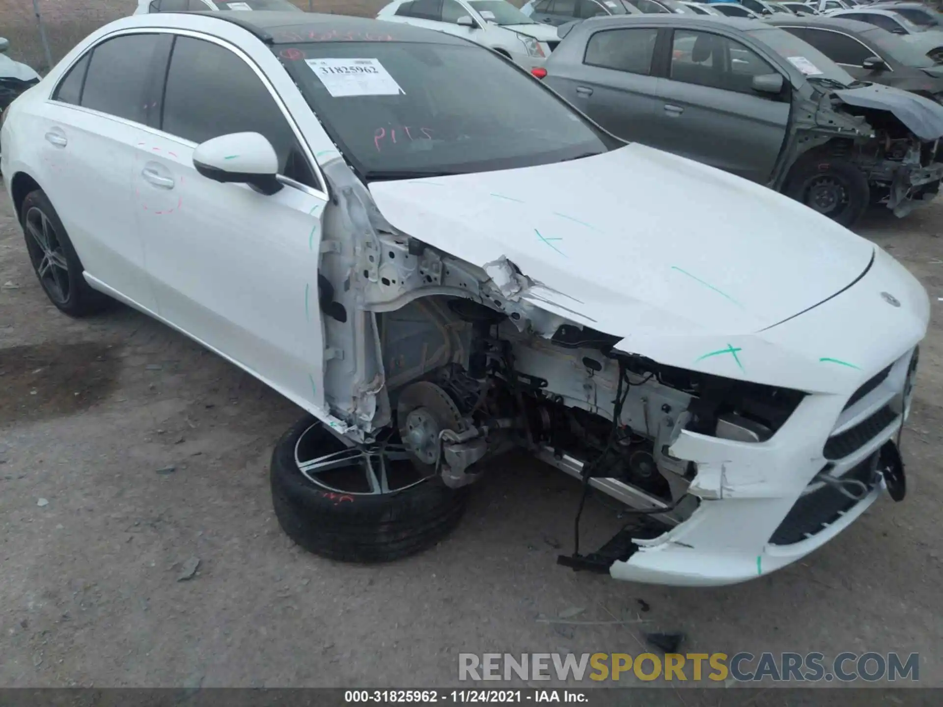 6 Photograph of a damaged car W1K3G4EB9LJ229677 MERCEDES-BENZ A-CLASS 2020