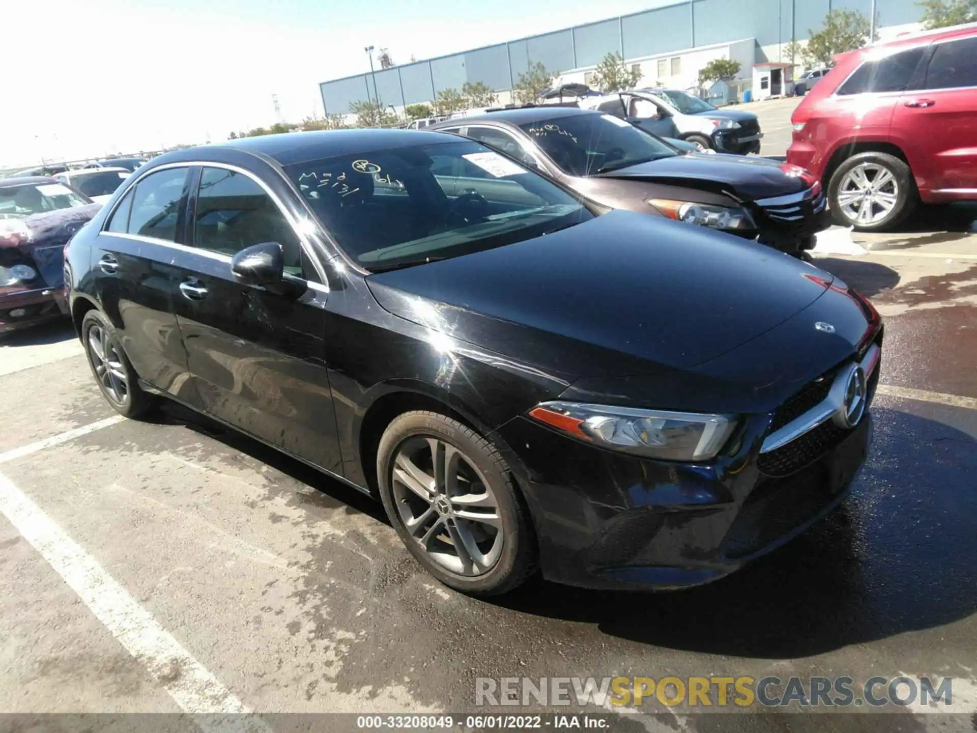 1 Photograph of a damaged car W1K3G4EB9LJ237133 MERCEDES-BENZ A-CLASS 2020