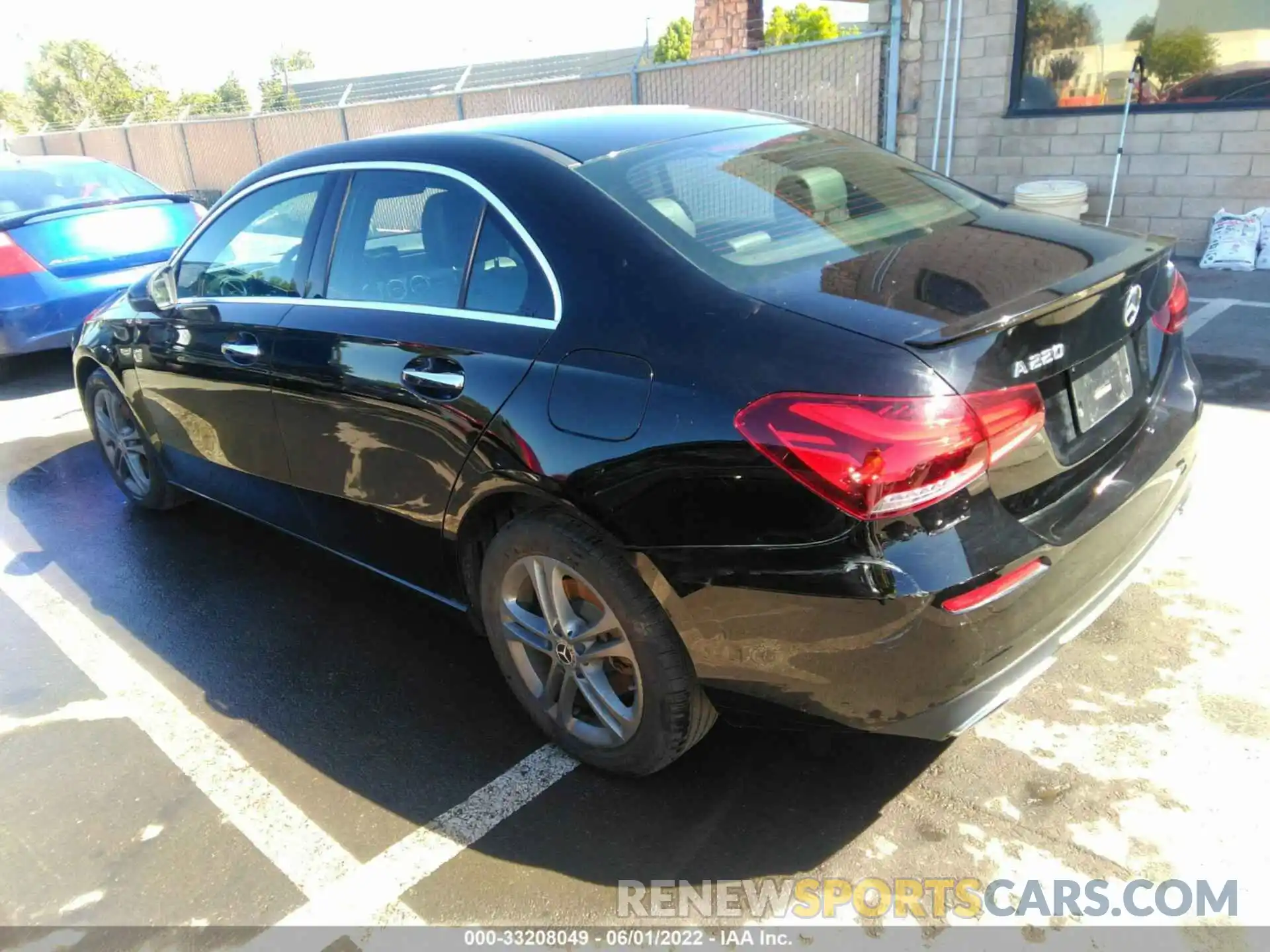 3 Photograph of a damaged car W1K3G4EB9LJ237133 MERCEDES-BENZ A-CLASS 2020