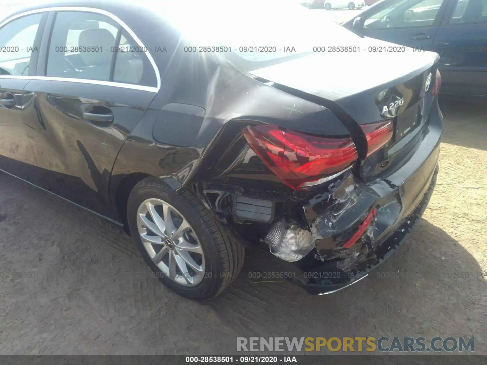 6 Photograph of a damaged car W1K3G4EBXLW045965 MERCEDES-BENZ A-CLASS 2020