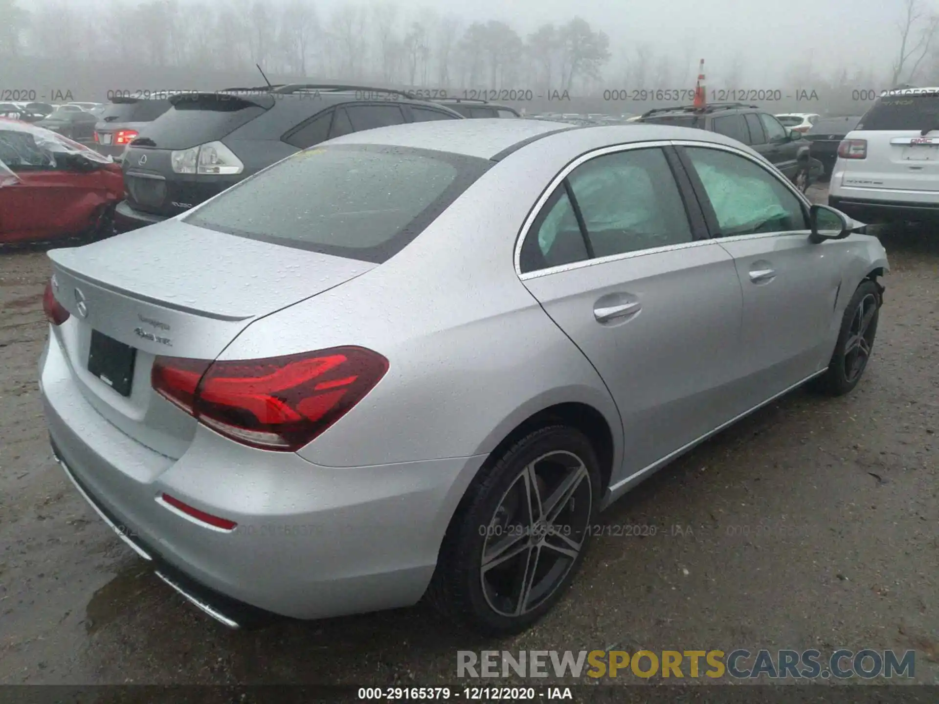 4 Photograph of a damaged car W1K3G4FB0LW047710 MERCEDES-BENZ A-CLASS 2020