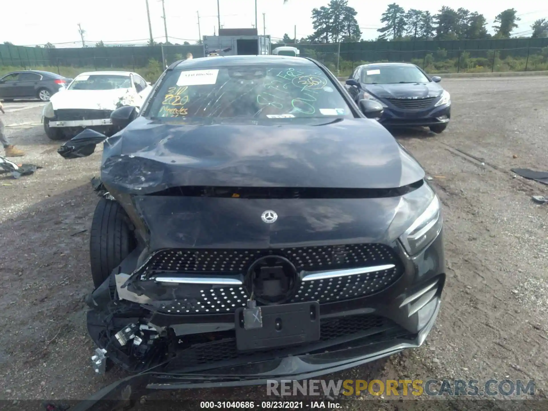 6 Photograph of a damaged car W1K3G4FB1LJ198987 MERCEDES-BENZ A-CLASS 2020