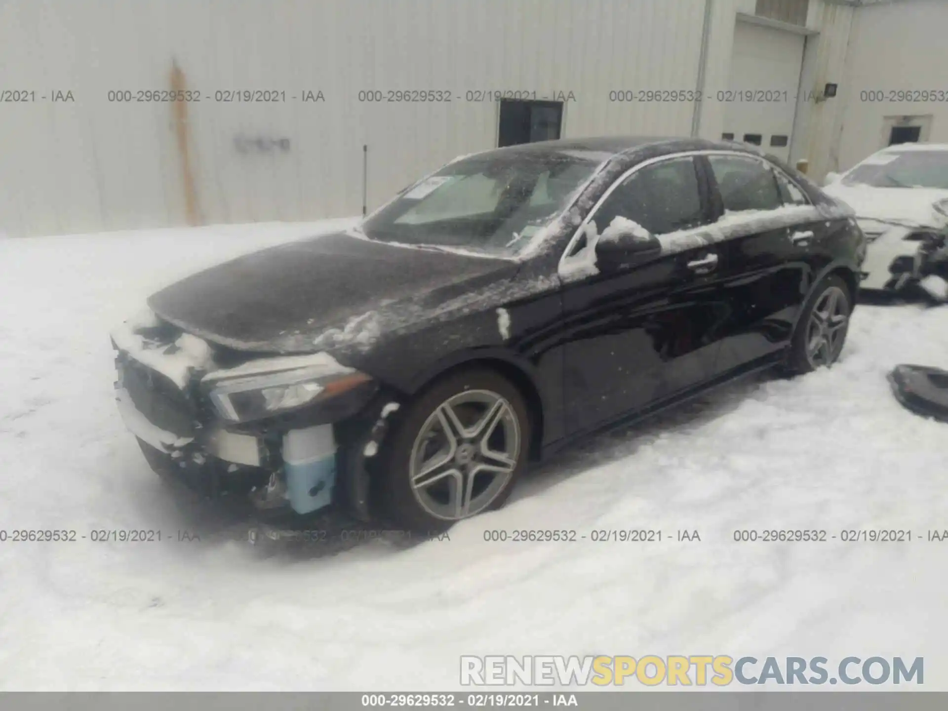 2 Photograph of a damaged car W1K3G4FB1LW046680 MERCEDES-BENZ A-CLASS 2020