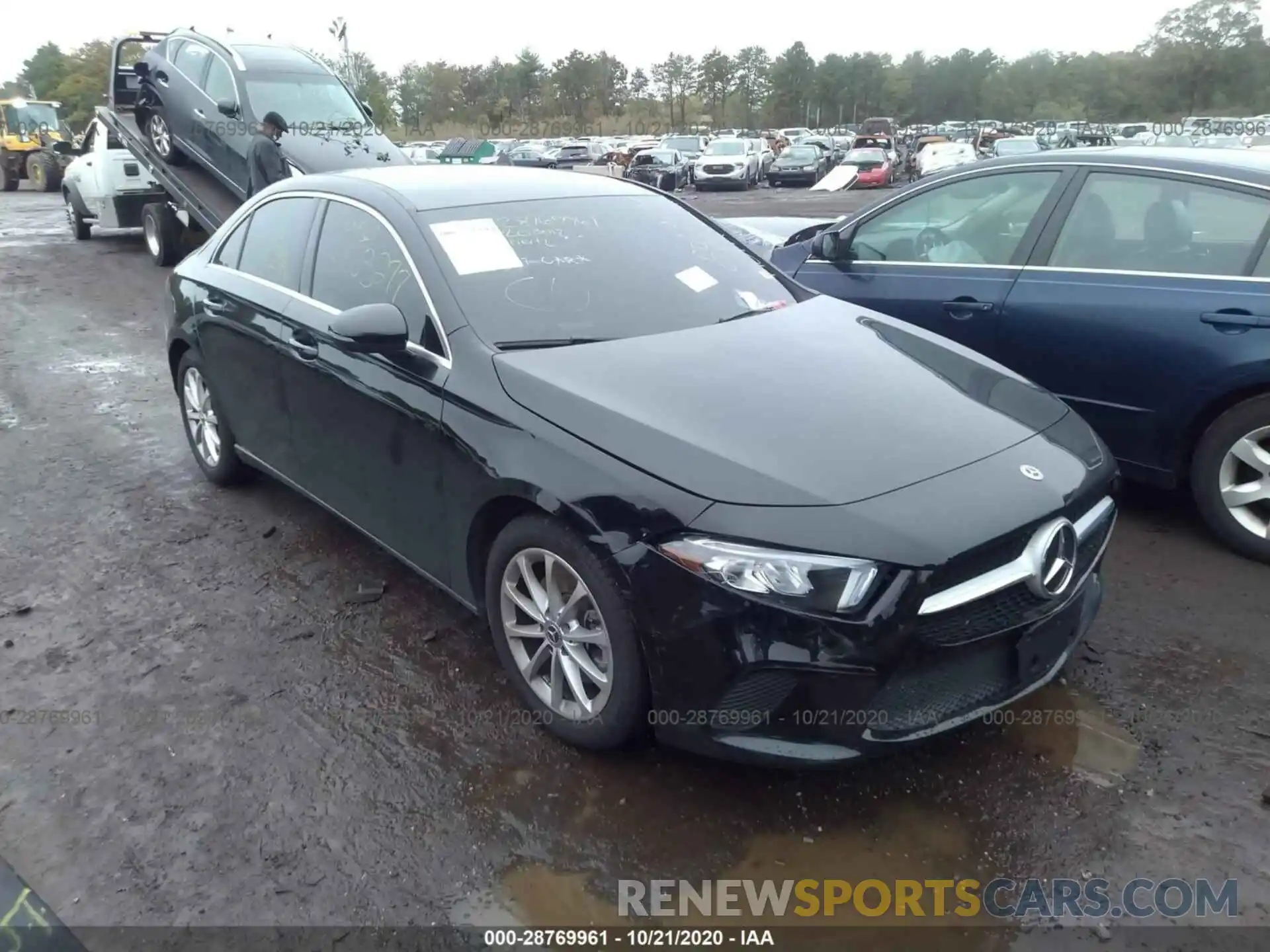 1 Photograph of a damaged car W1K3G4FB1LW047067 MERCEDES-BENZ A-CLASS 2020