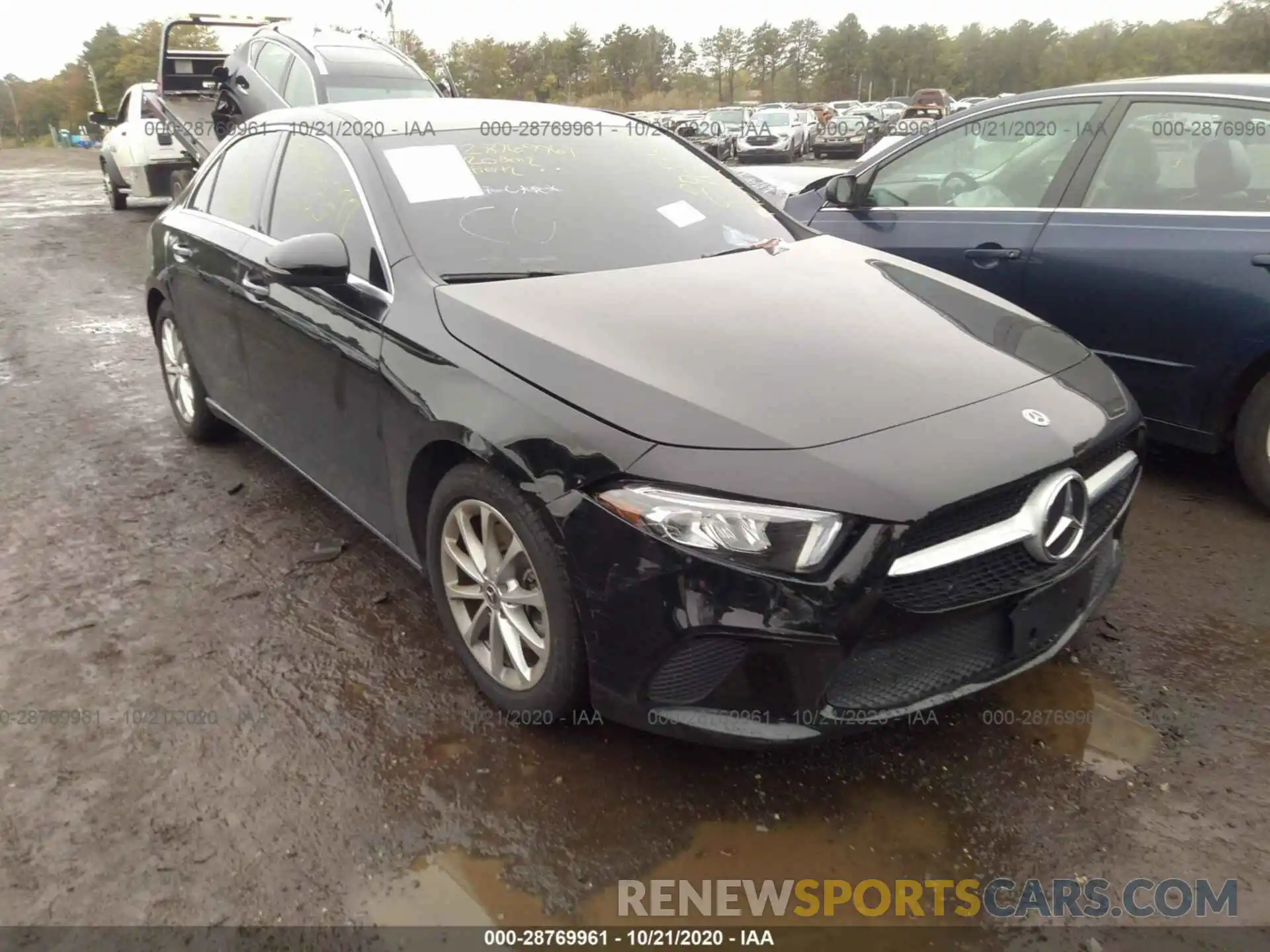 6 Photograph of a damaged car W1K3G4FB1LW047067 MERCEDES-BENZ A-CLASS 2020