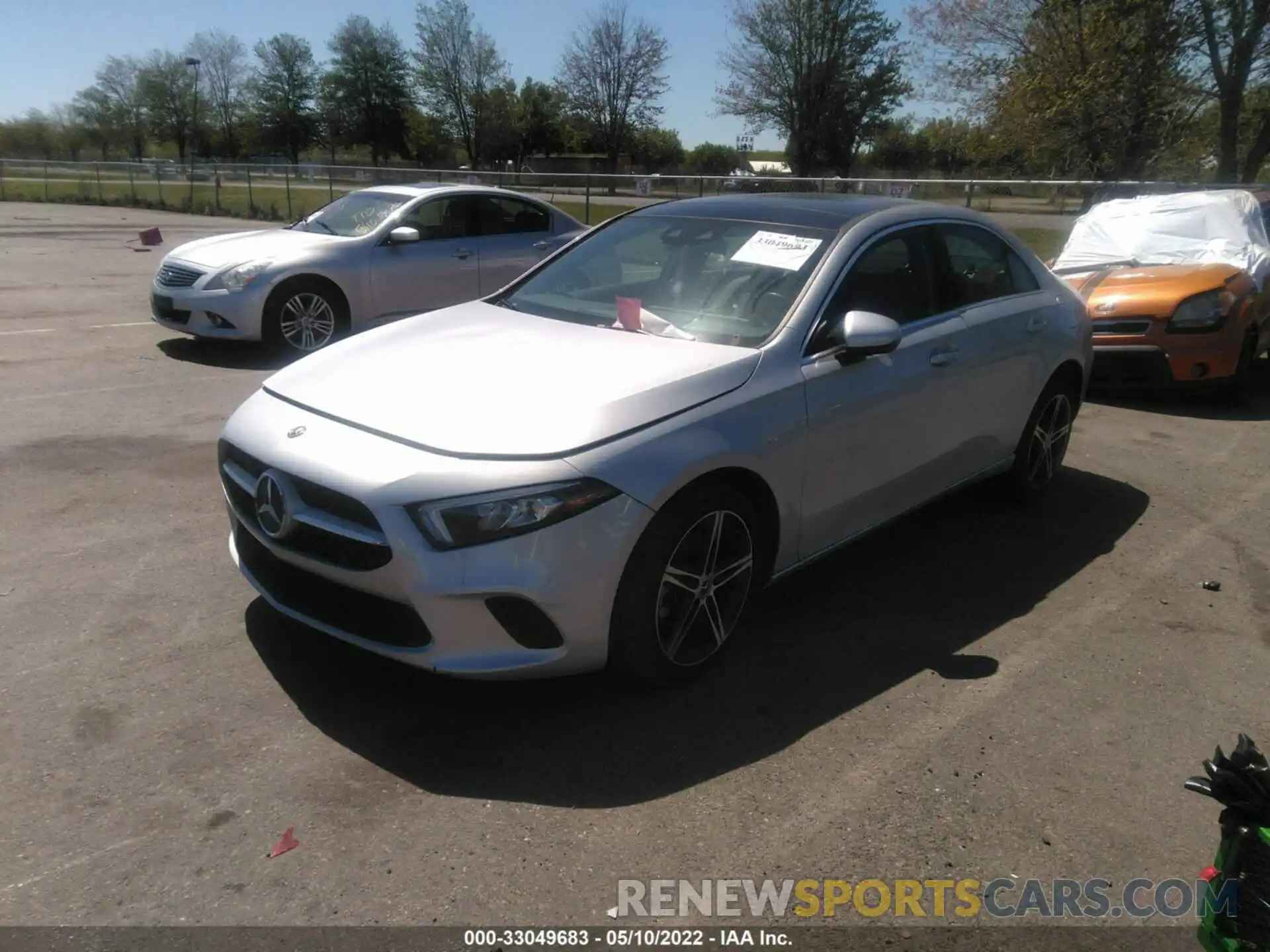 2 Photograph of a damaged car W1K3G4FB1LW047747 MERCEDES-BENZ A-CLASS 2020