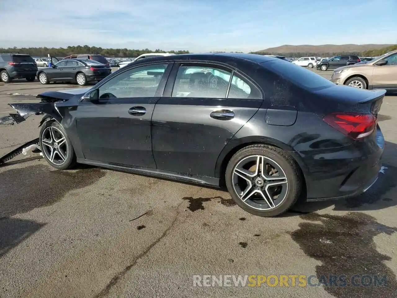 2 Photograph of a damaged car W1K3G4FB2LJ210452 MERCEDES-BENZ A-CLASS 2020