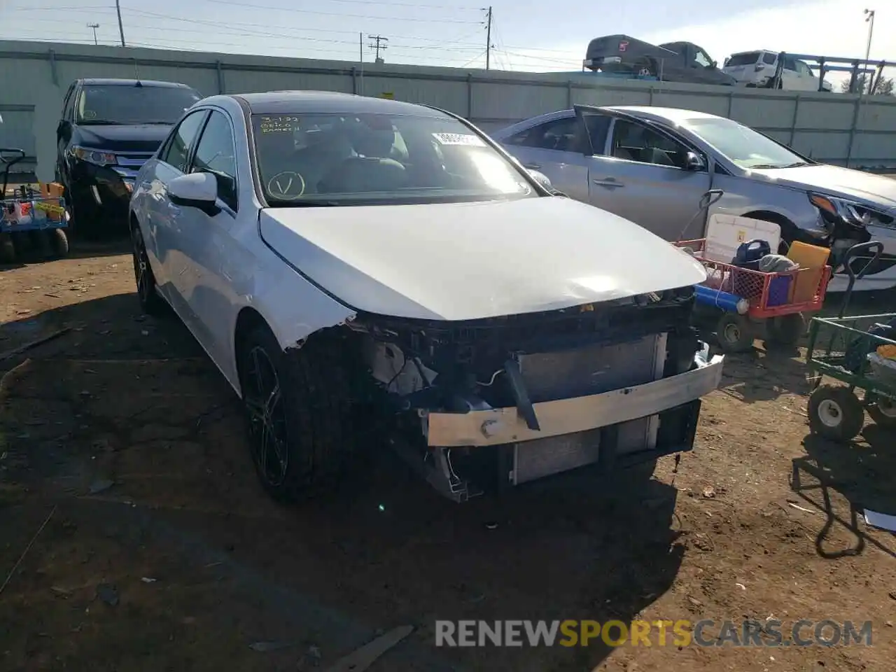 1 Photograph of a damaged car W1K3G4FB2LJ238168 MERCEDES-BENZ A-CLASS 2020