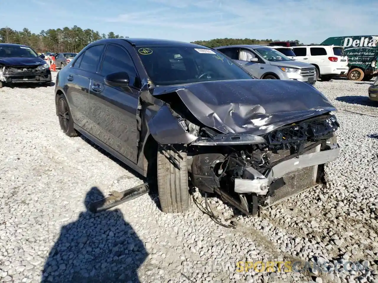 1 Photograph of a damaged car W1K3G4FB2LW045215 MERCEDES-BENZ A-CLASS 2020